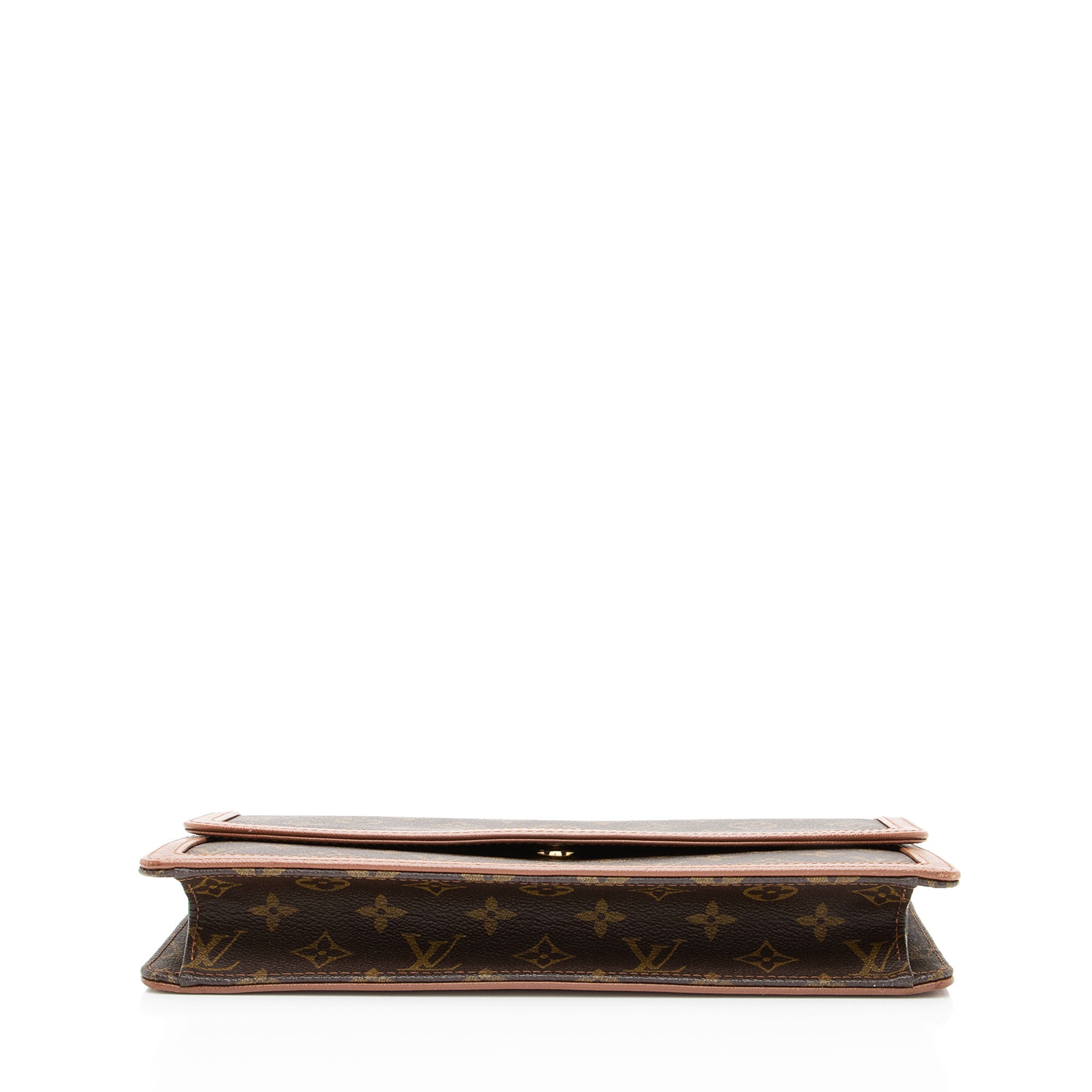Louis Vuitton Vintage Monogram Canvas Dame 29 Clutch