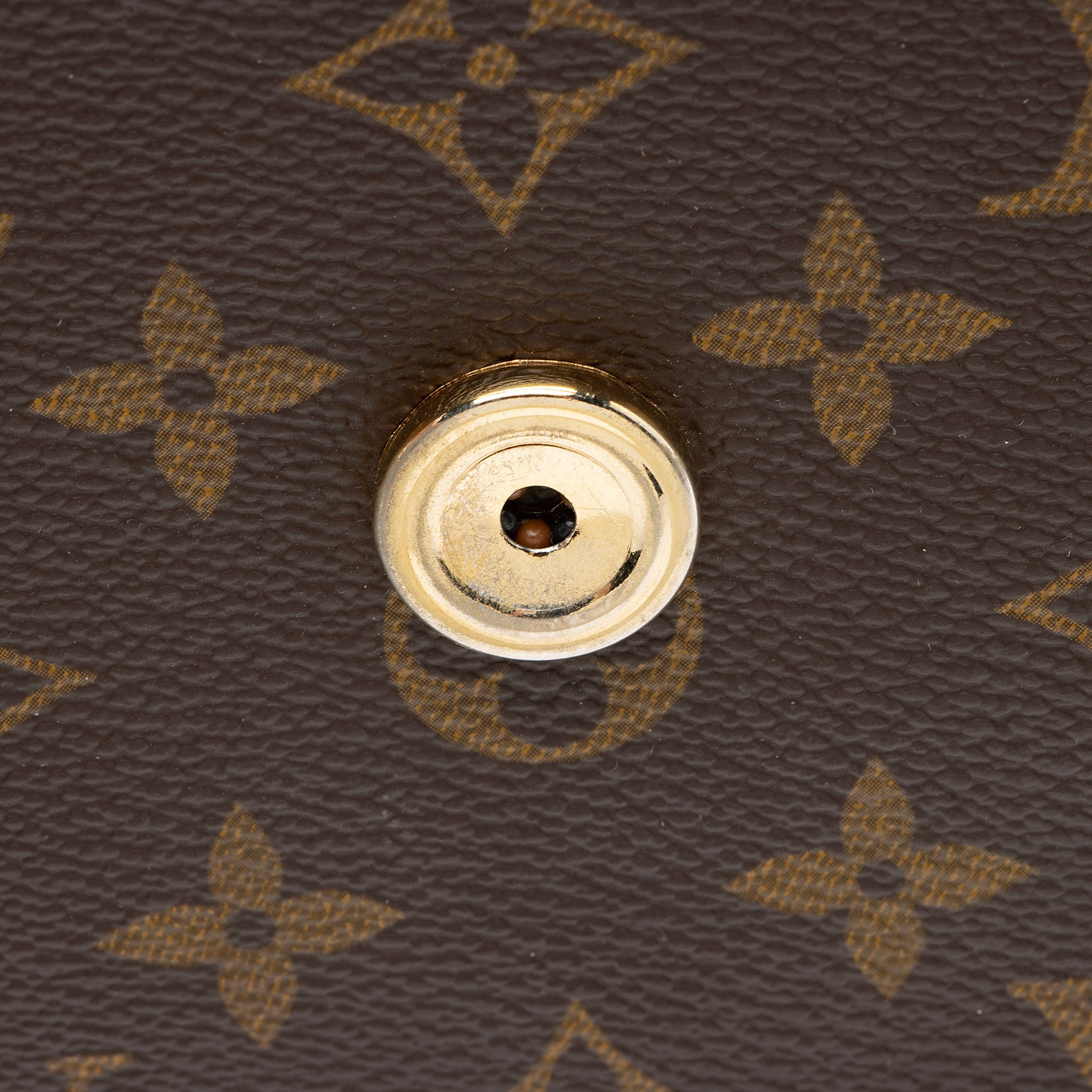 Louis Vuitton Vintage Monogram Canvas Dame 29 Clutch