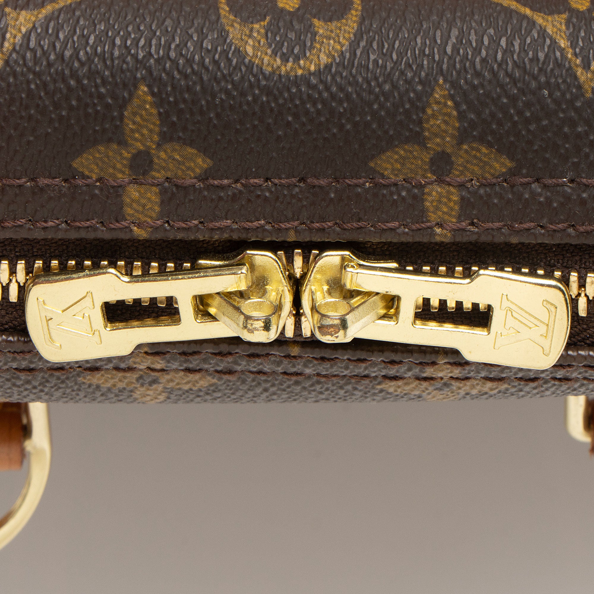 Louis Vuitton Vintage Monogram Canvas Deauville Satchel (SHF-SF3DA1)
