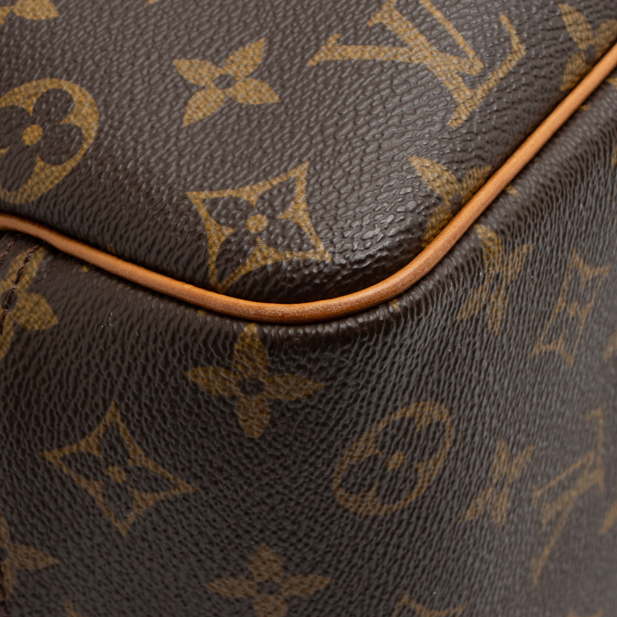 Louis Vuitton Vintage Monogram Canvas Deauville Satchel (SHF-SF3DA1)