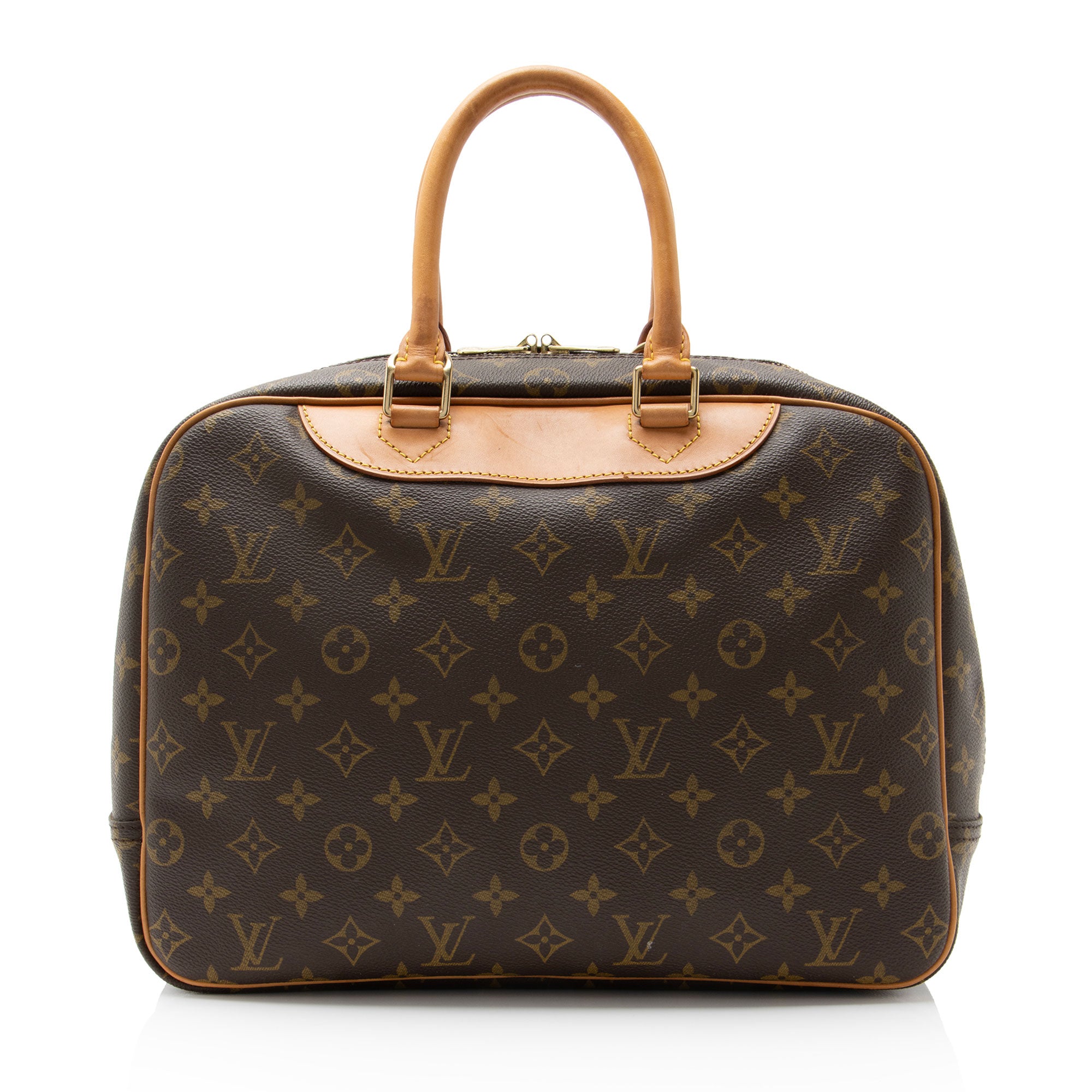 Louis Vuitton Vintage Monogram Canvas Deauville Satchel