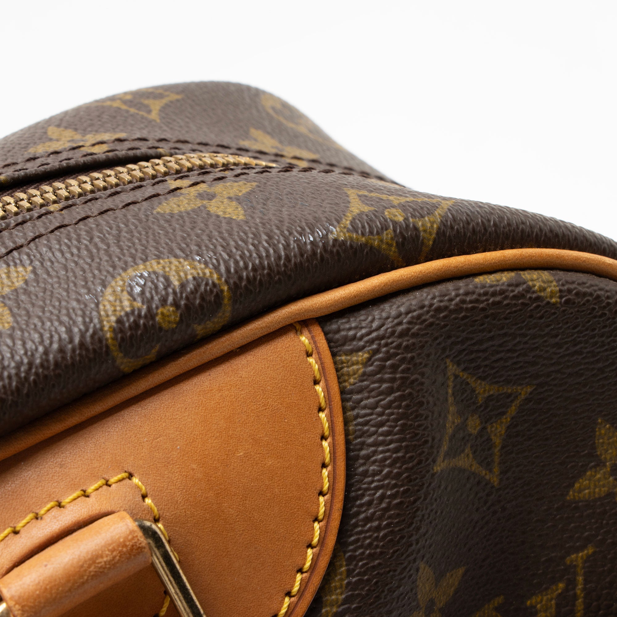 Louis Vuitton Vintage Monogram Canvas Deauville Satchel