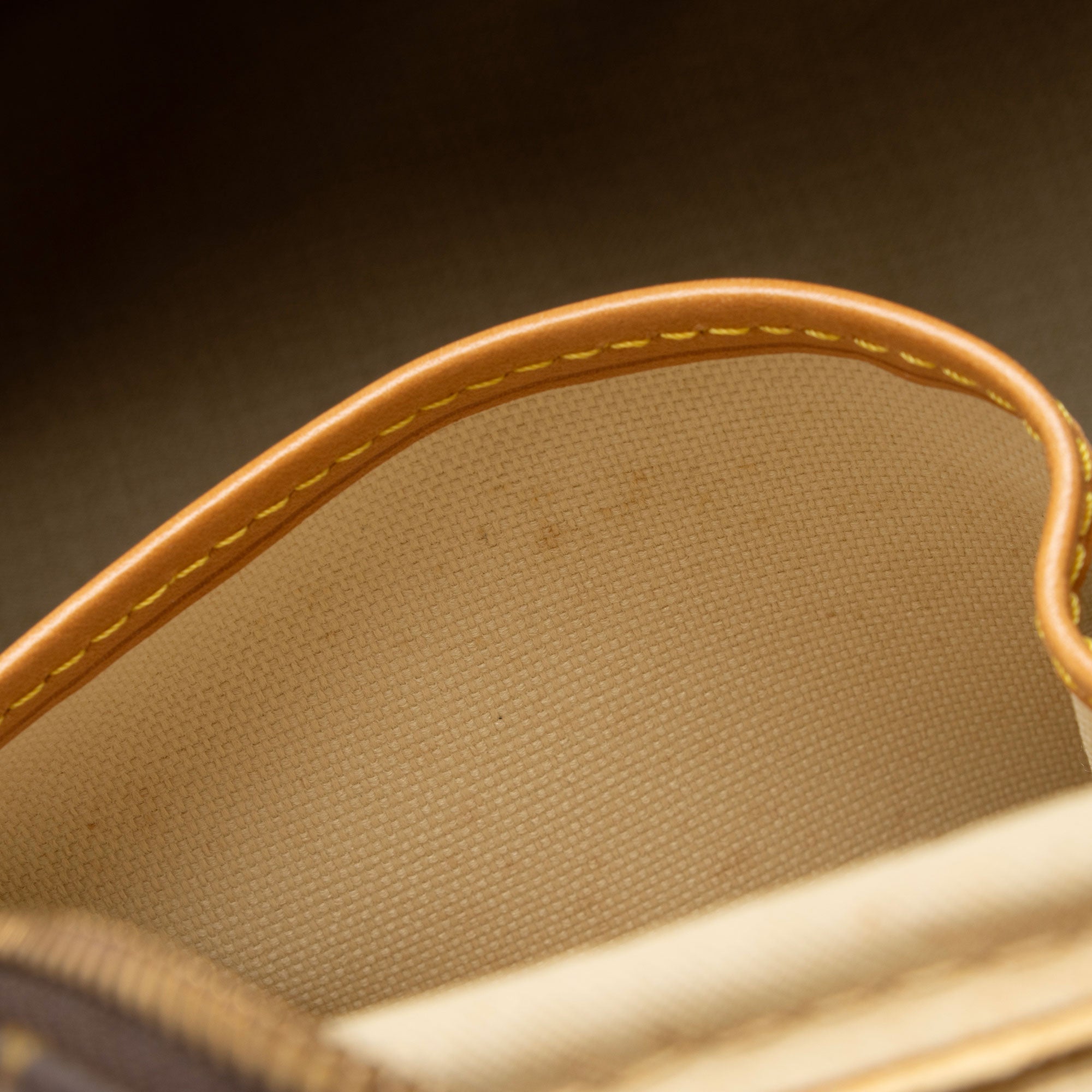 Louis Vuitton Vintage Monogram Canvas Deauville Satchel