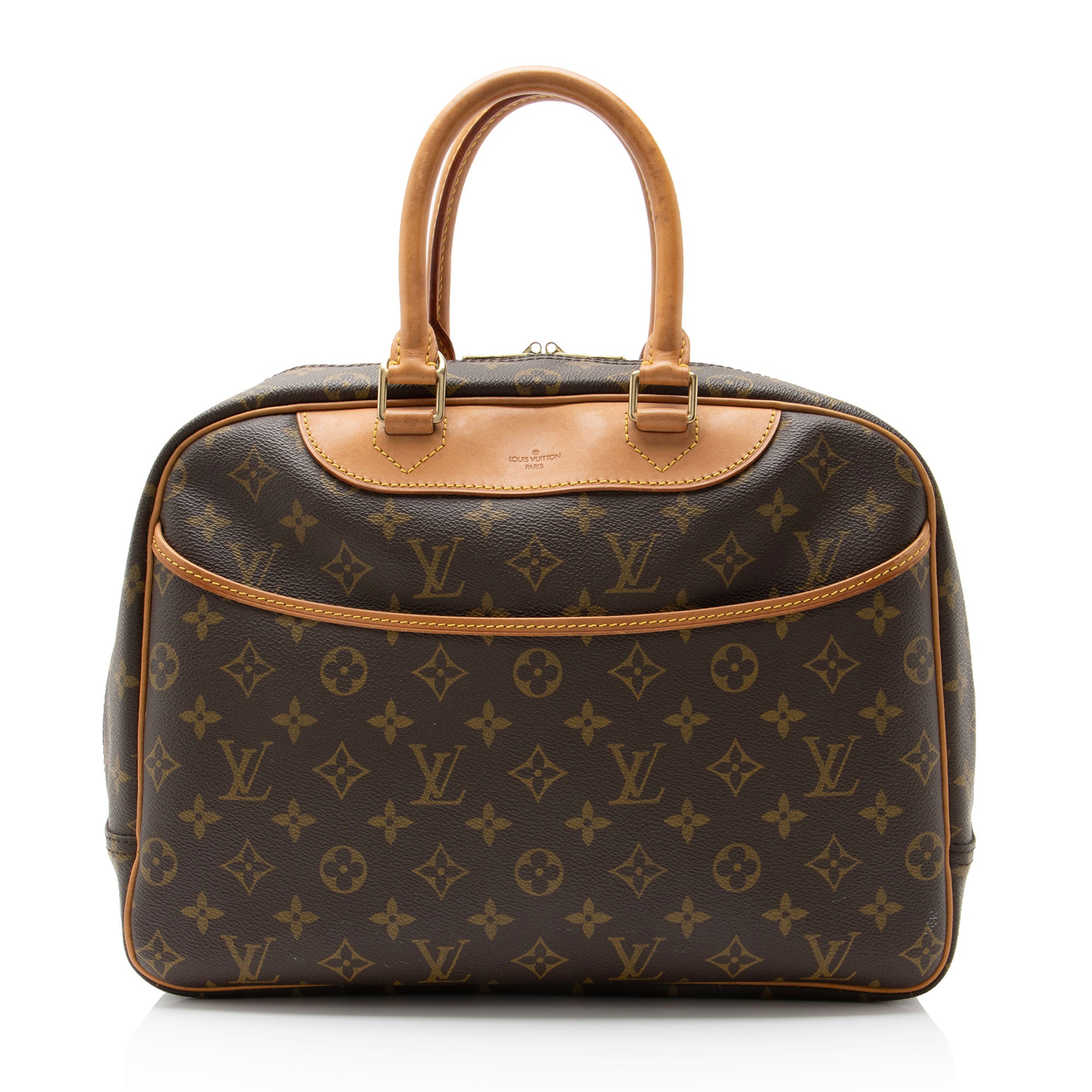Louis Vuitton Vintage Monogram Canvas Deauville Satchel