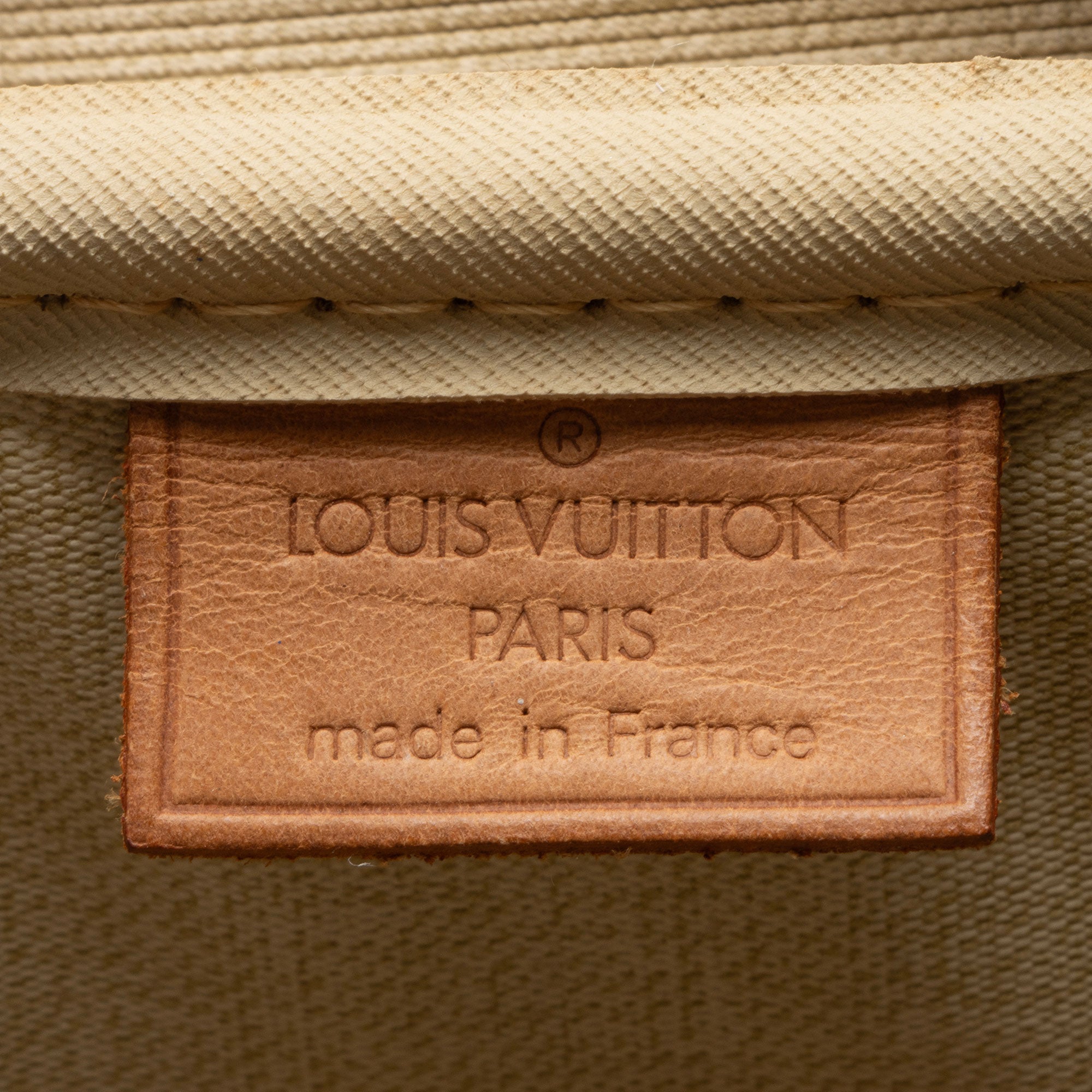 Louis Vuitton Vintage Monogram Canvas Deauville Satchel