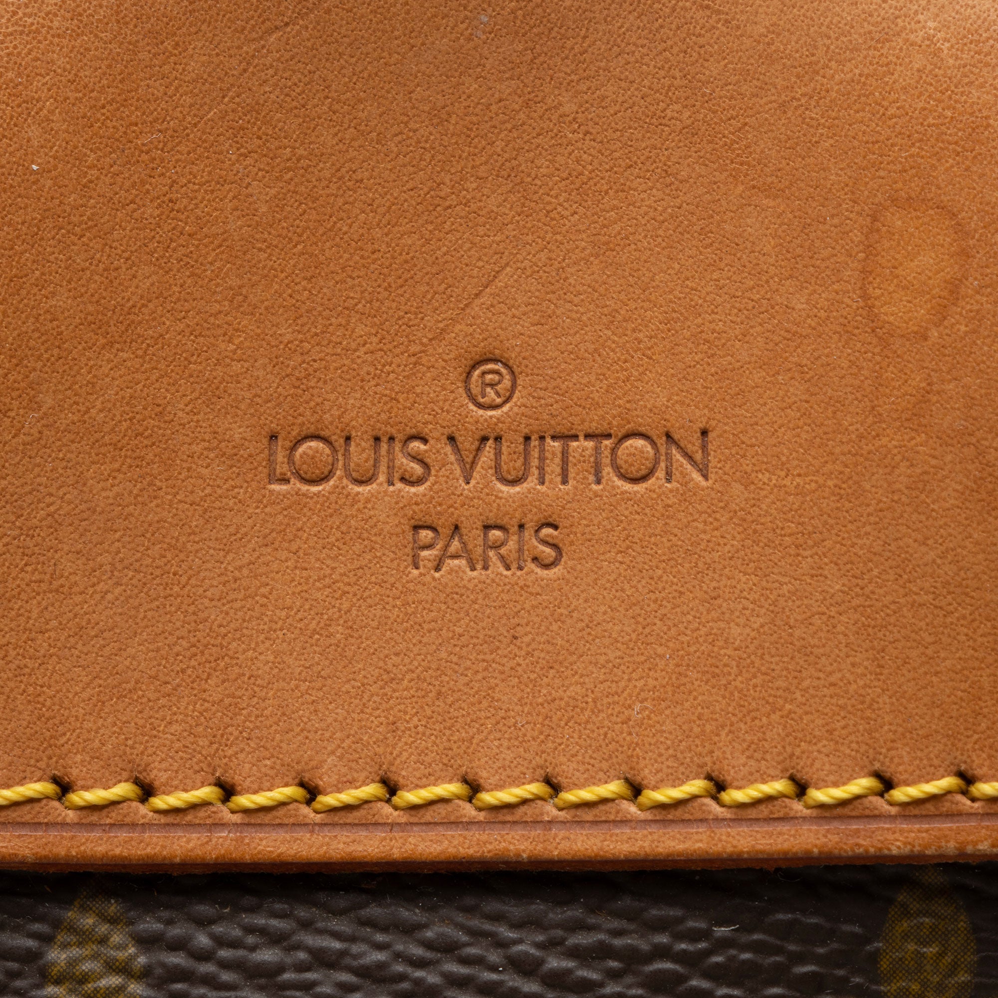 Louis Vuitton Vintage Monogram Canvas Deauville Satchel