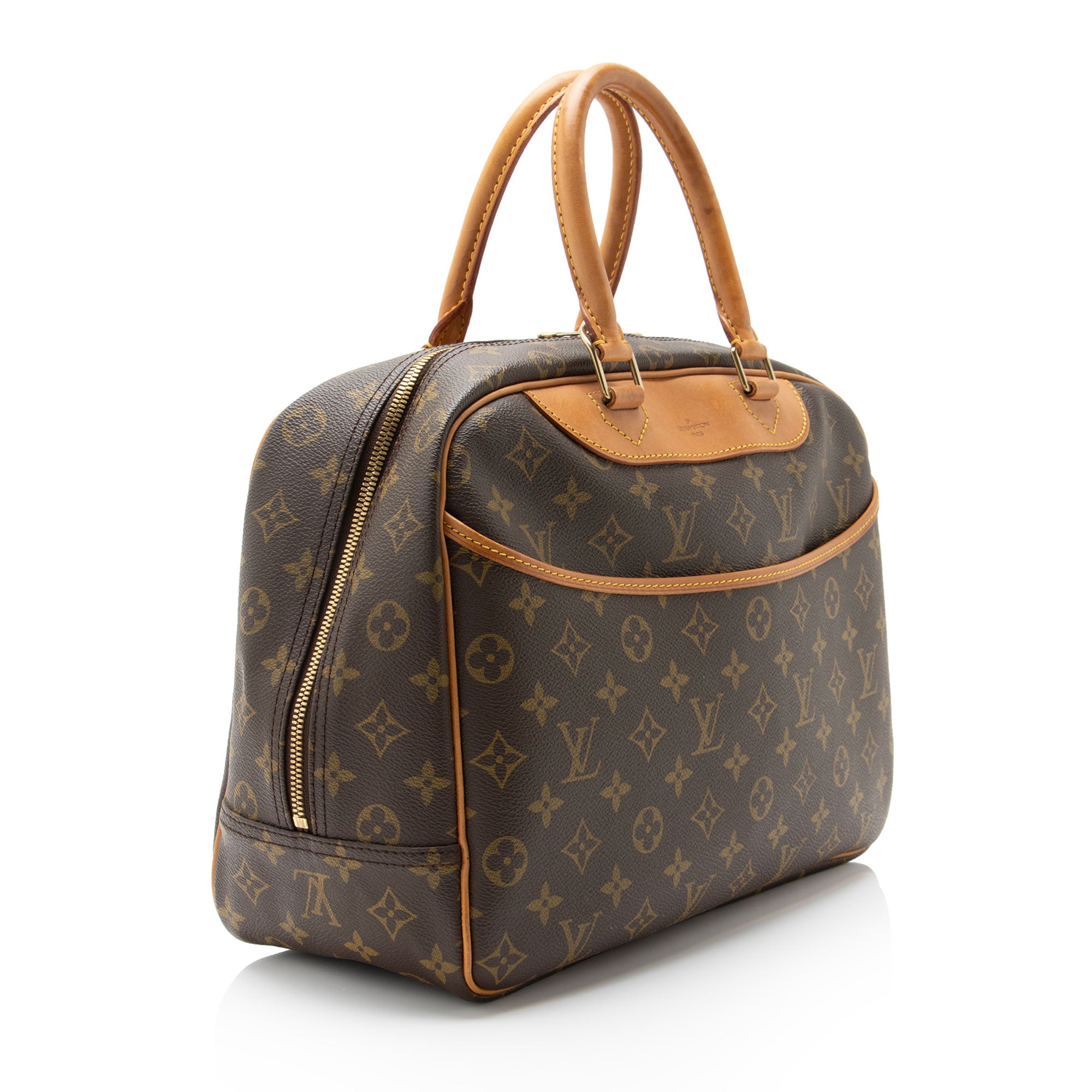 Louis Vuitton Vintage Monogram Canvas Deauville Satchel