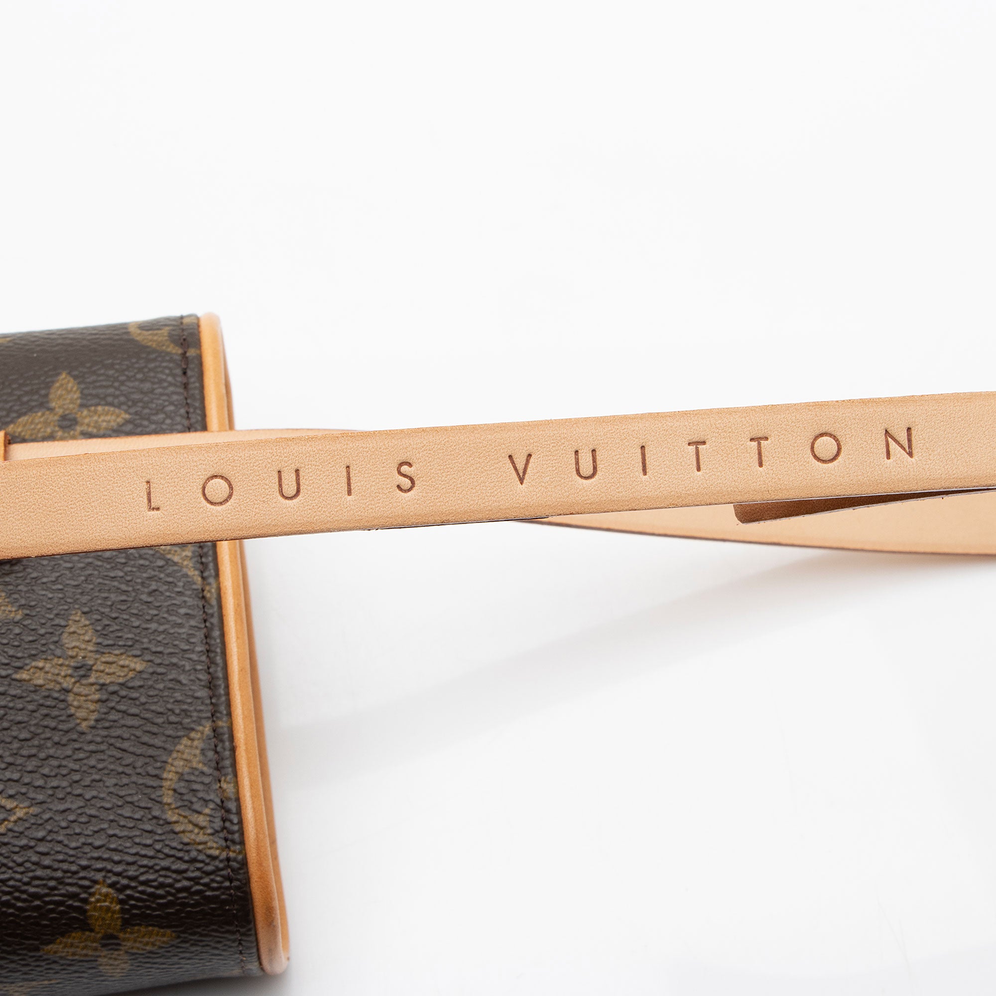 Louis Vuitton Vintage Monogram Canvas Florentine Pochette Belt Bag