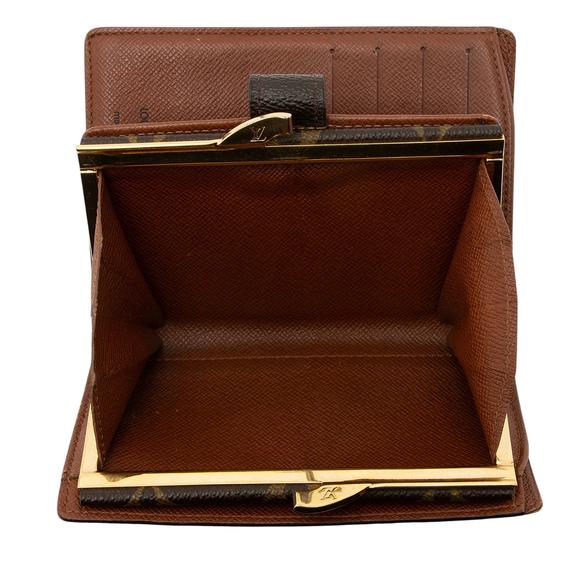 Louis Vuitton Vintage Monogram Canvas French Wallet