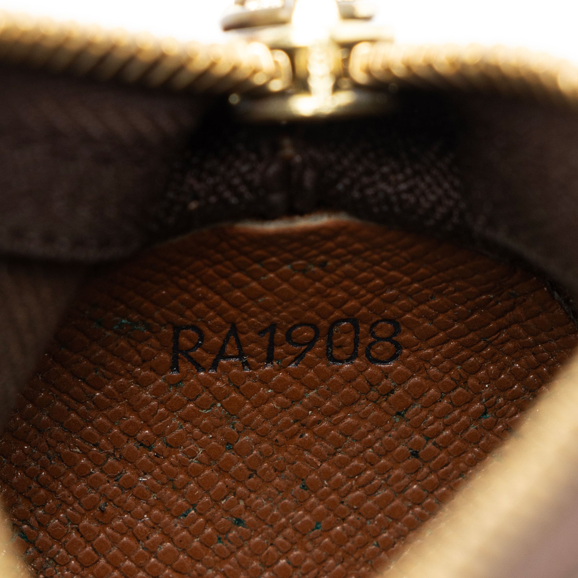 Louis Vuitton Vintage Monogram Canvas Golf Ball Pouch