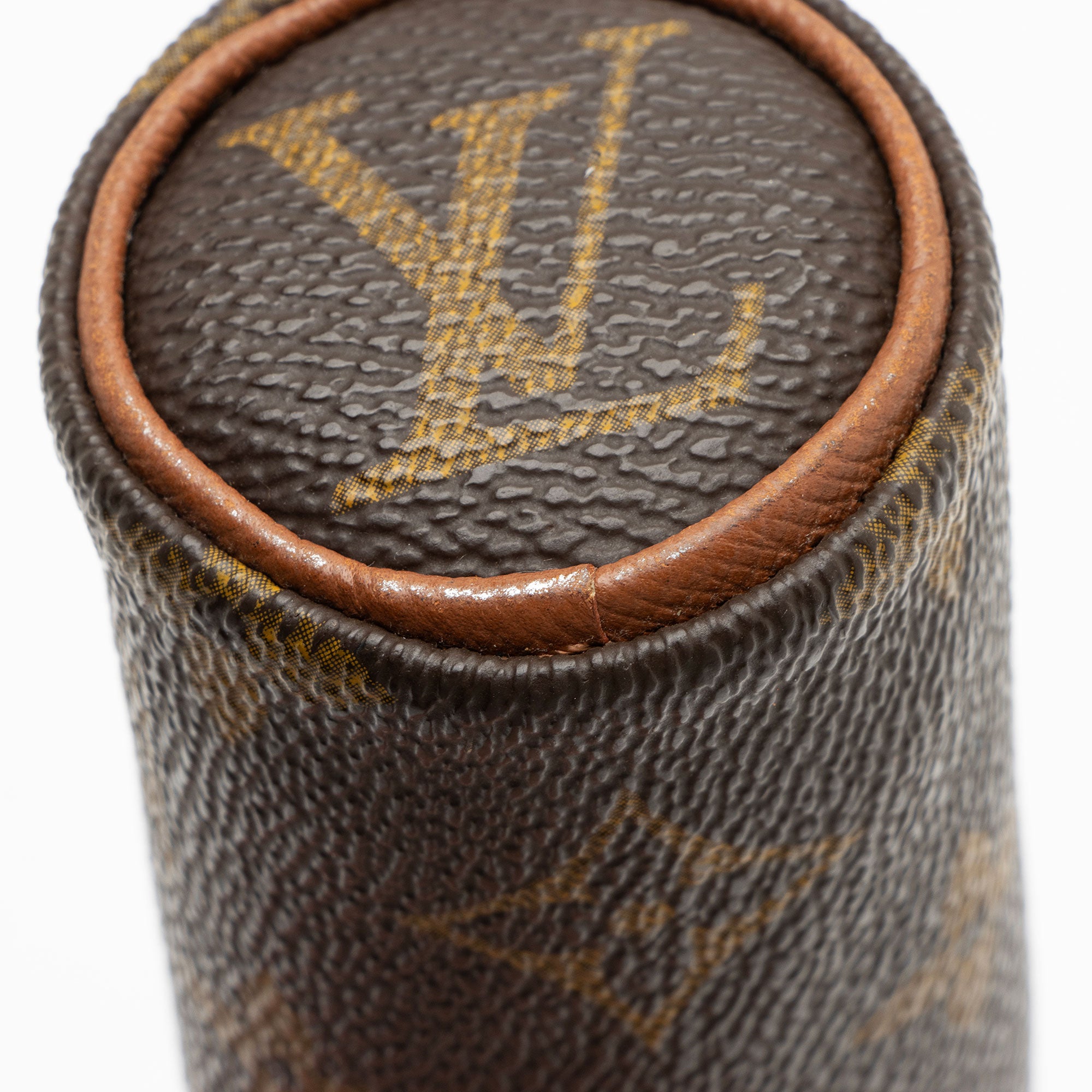 Louis Vuitton Vintage Monogram Canvas Golf Ball Pouch