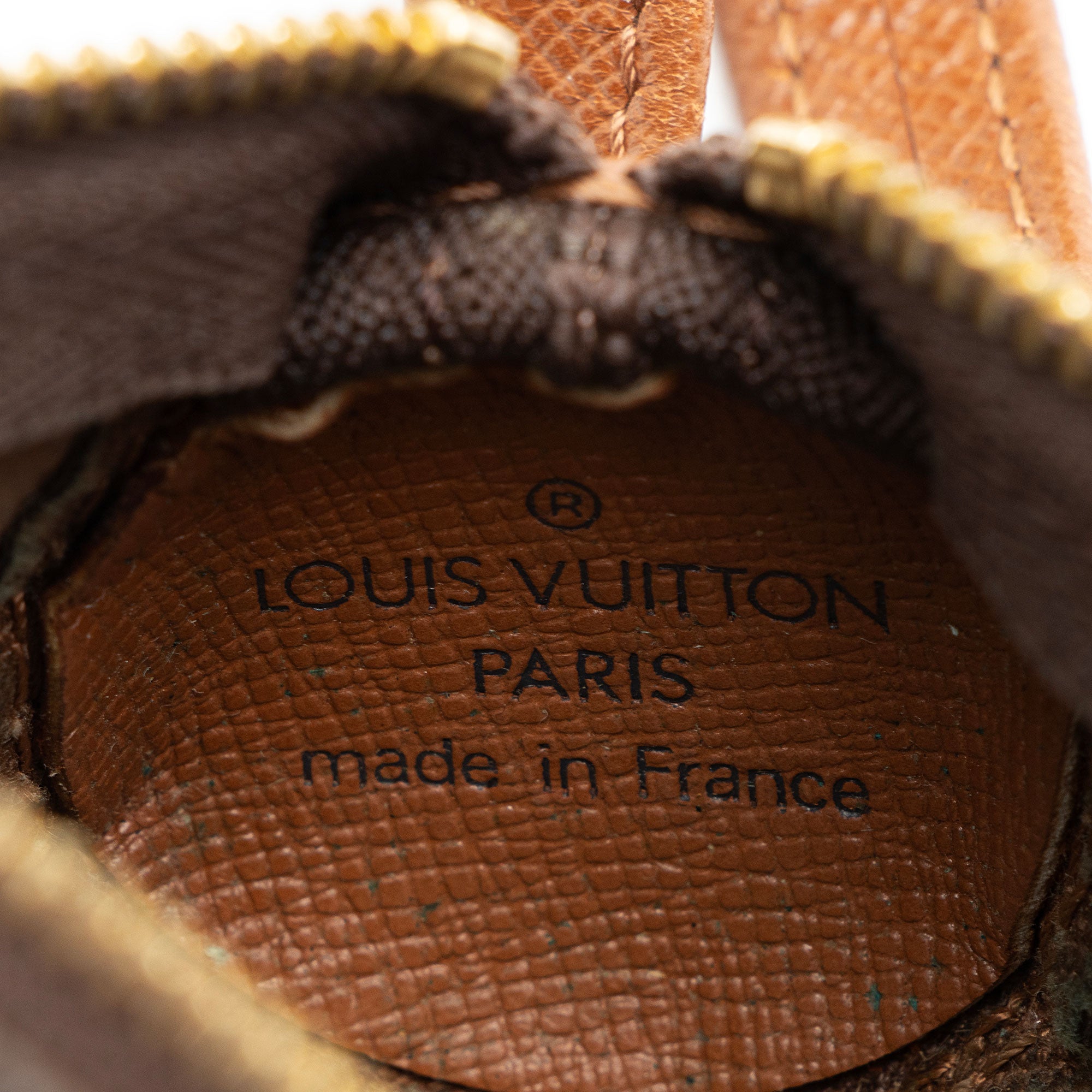 Louis Vuitton Vintage Monogram Canvas Golf Ball Pouch