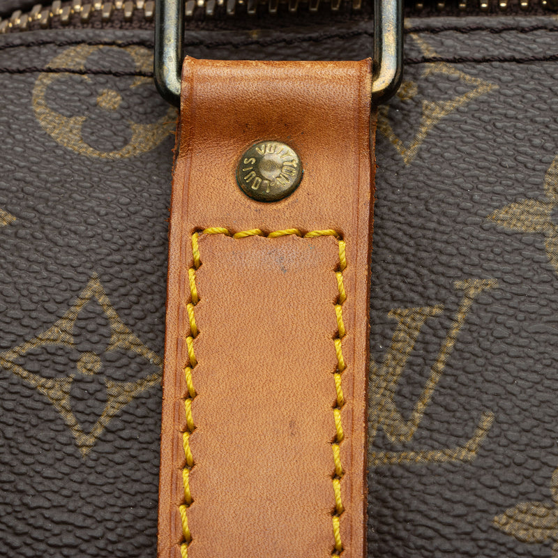 Louis Vuitton Epi Orange Keepall 45 Duffle Overnight Travel Bag