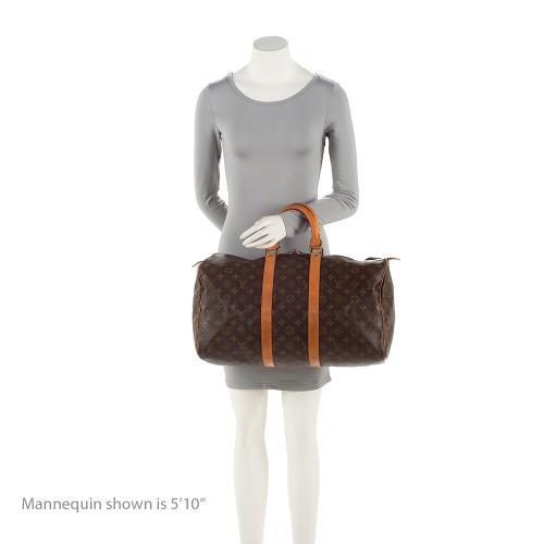 Louis Vuitton Vintage Monogram Canvas Keepall 45 Duffle Bag (SHF-sR0lBl)