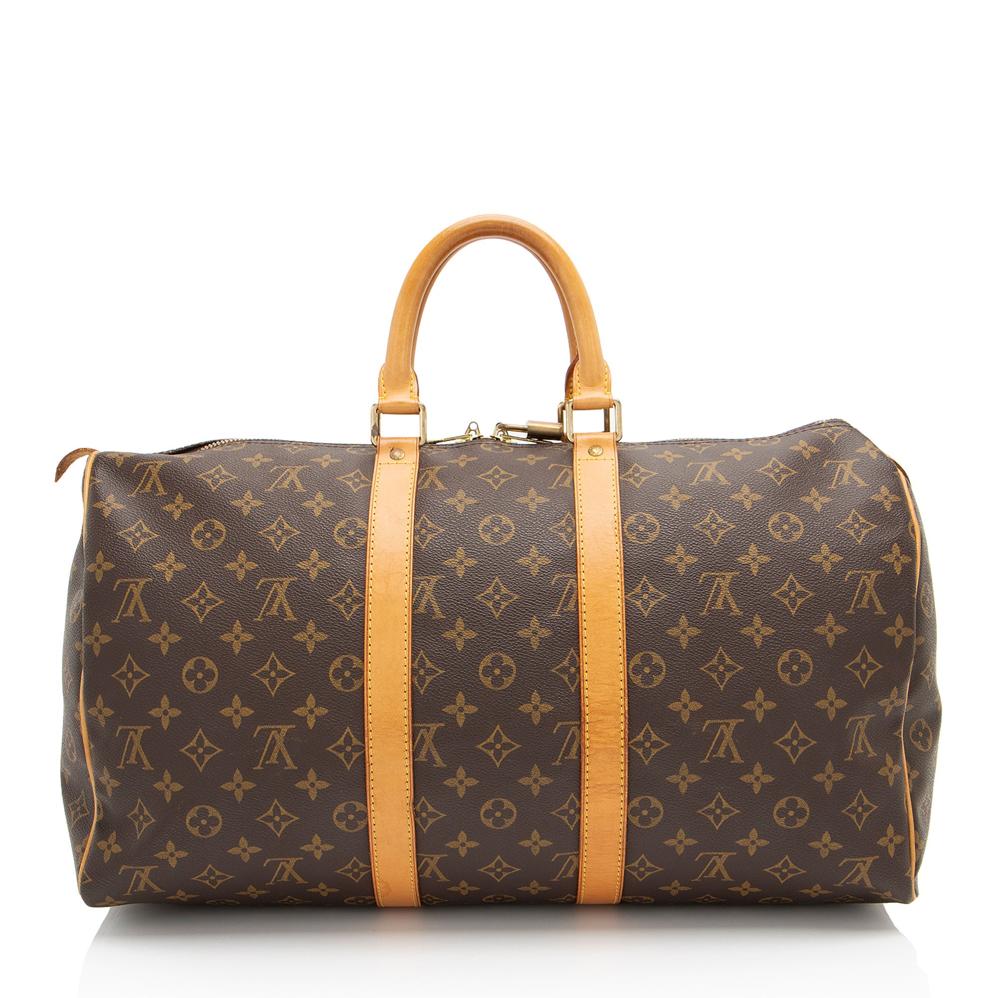 Louis Vuitton Vintage Monogram Canvas Keepall 45 Duffle (SHF-tZDuKX)