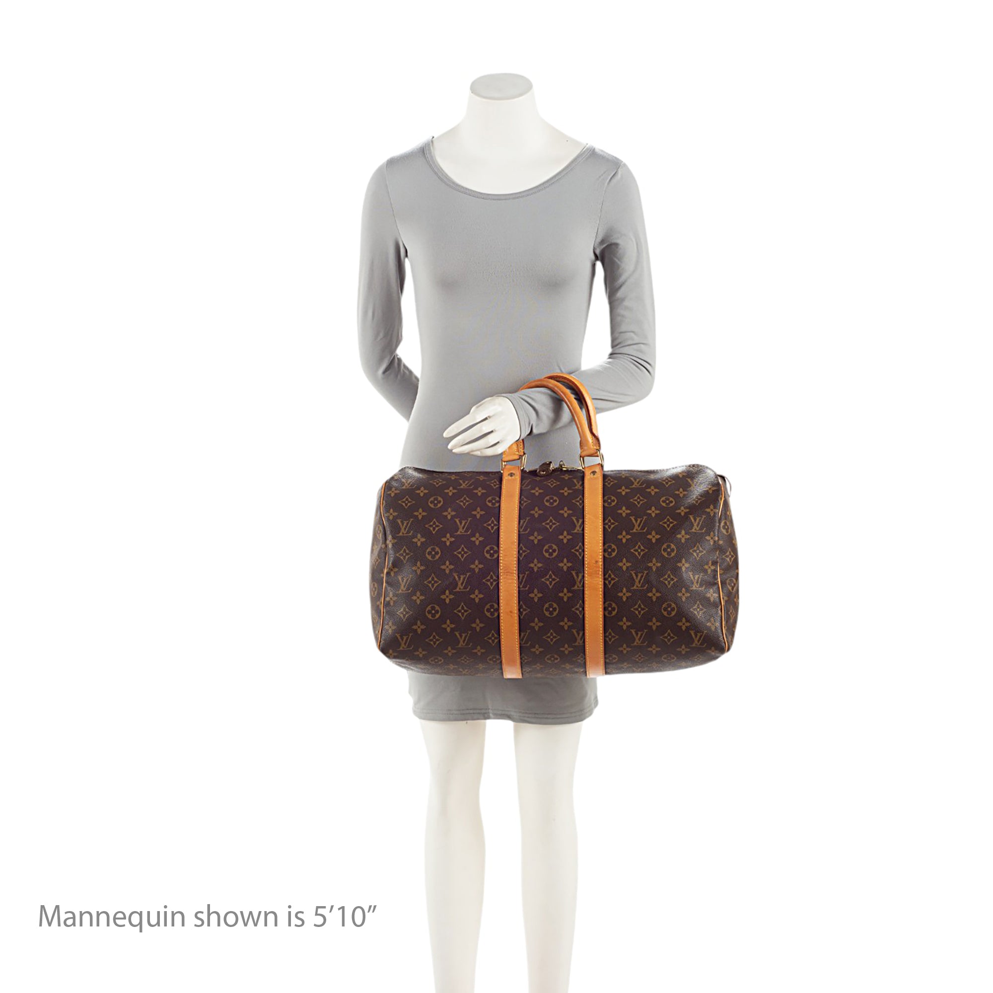 Louis Vuitton Vintage Monogram Canvas Keepall 45 Duffle (SHF-tZDuKX)