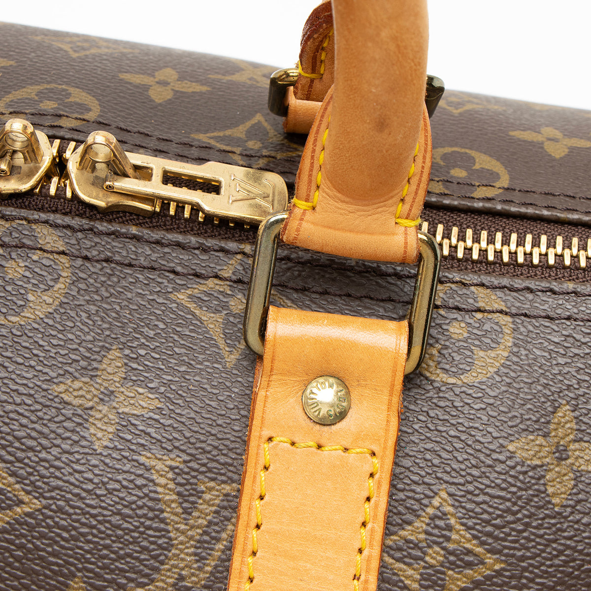 Louis Vuitton Vintage Monogram Canvas Keepall 45 Duffle