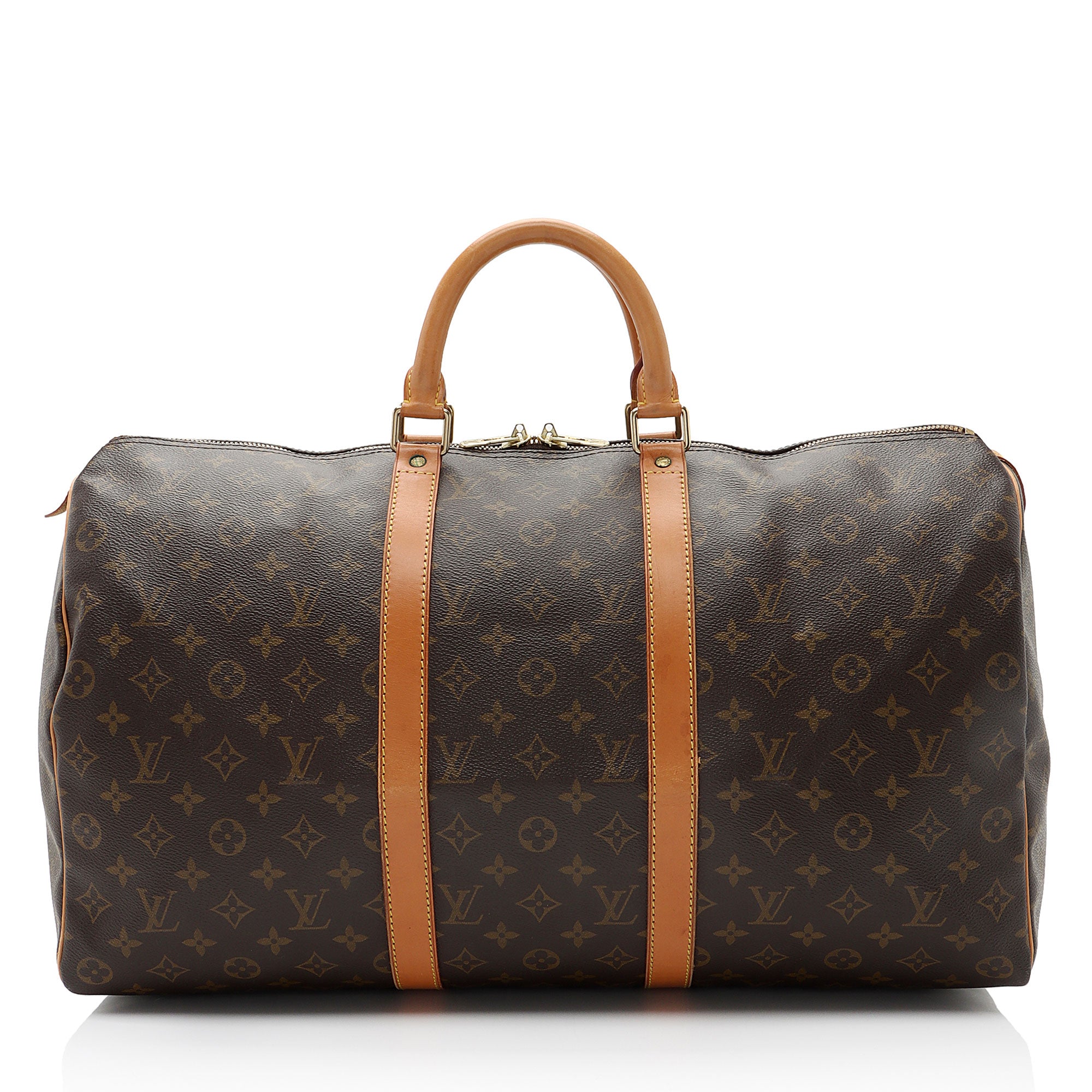 Louis Vuitton Vintage Monogram Canvas Keepall 50 Duffle Bag (SHF-GxKSuB)
