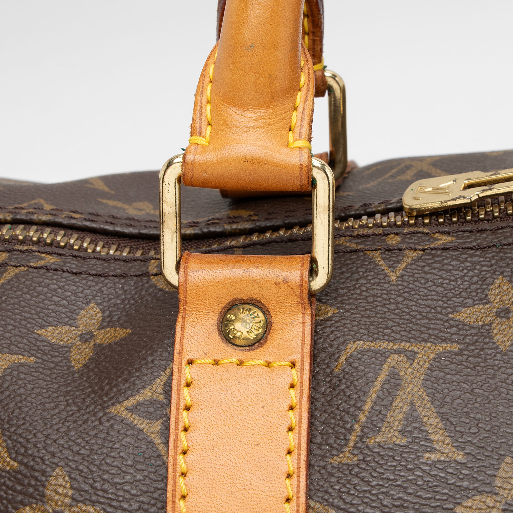Louis Vuitton Vintage Monogram Canvas Keepall 50 Duffle Bag (SHF-X3iumx)