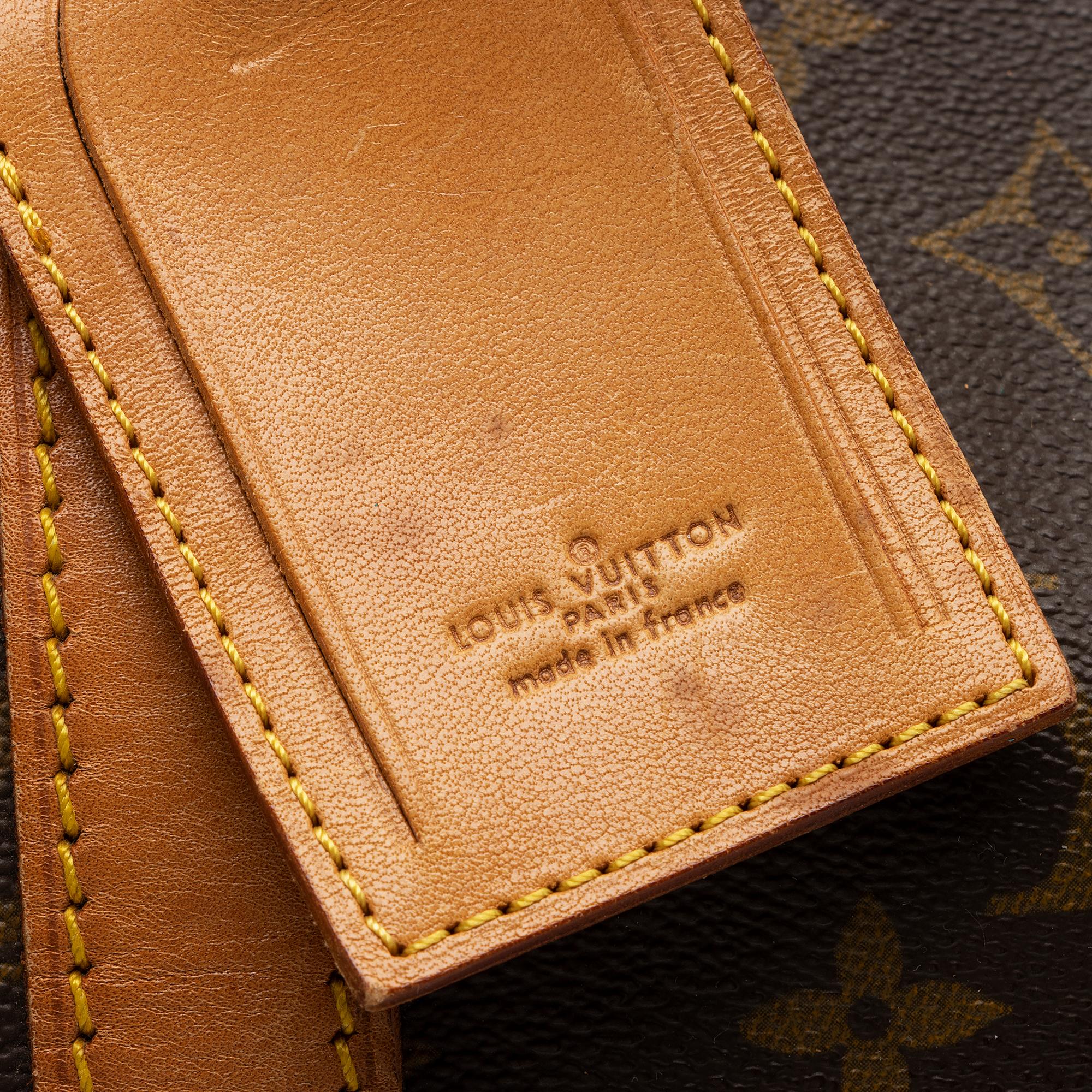 Louis Vuitton Vintage Monogram Canvas Keepall 55 Duffle Bag (SHF-HJ33aV)