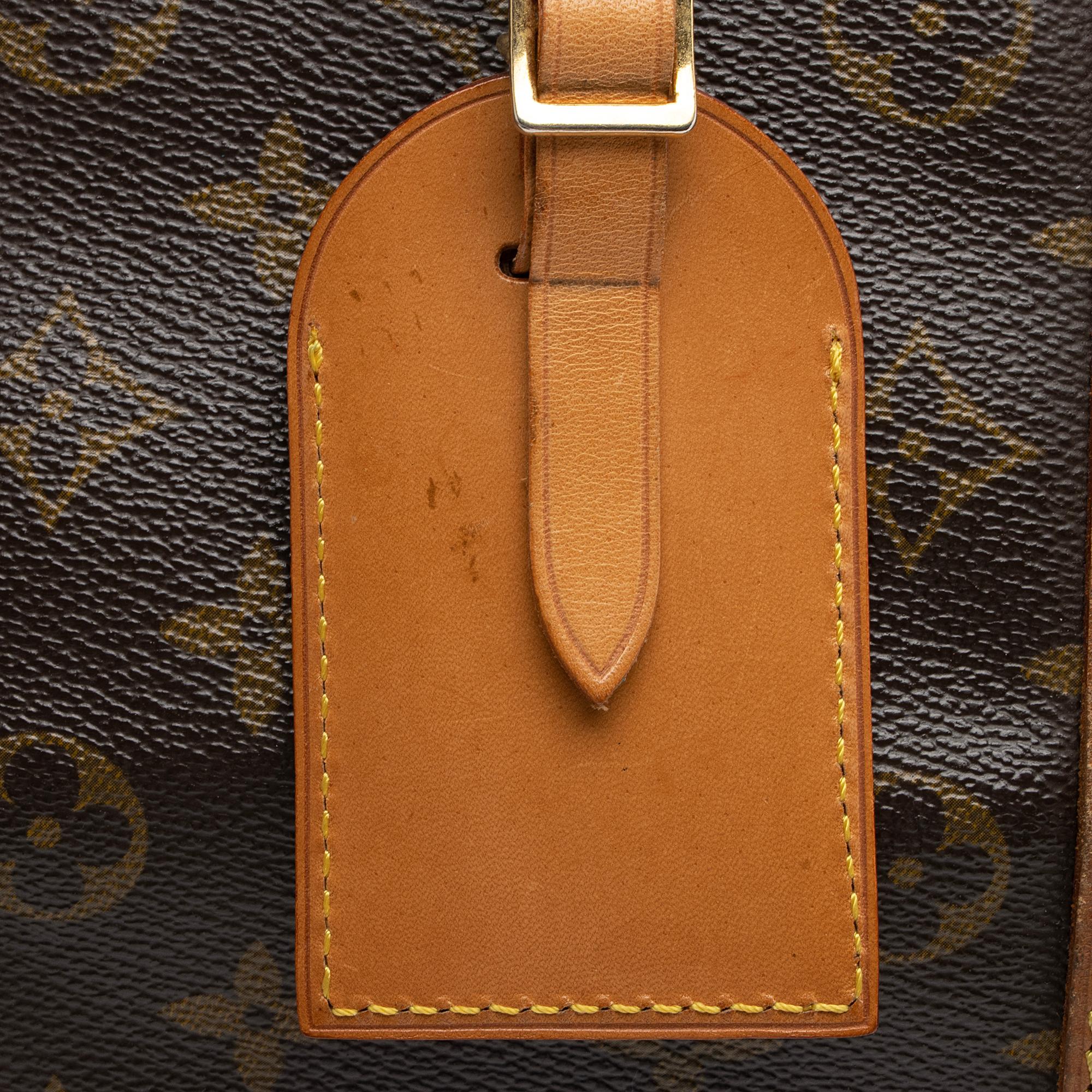 Louis Vuitton Vintage Monogram Canvas Keepall 55 Duffle Bag (SHF-7T21wA)