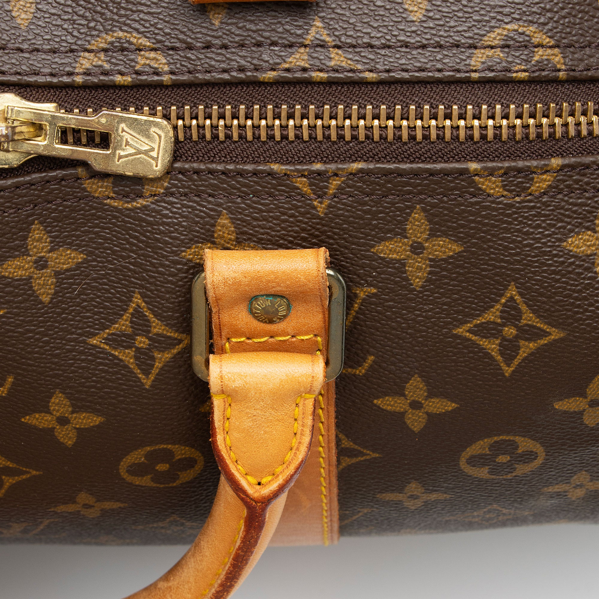 Louis Vuitton Vintage Monogram Canvas Keepall 55 Duffle