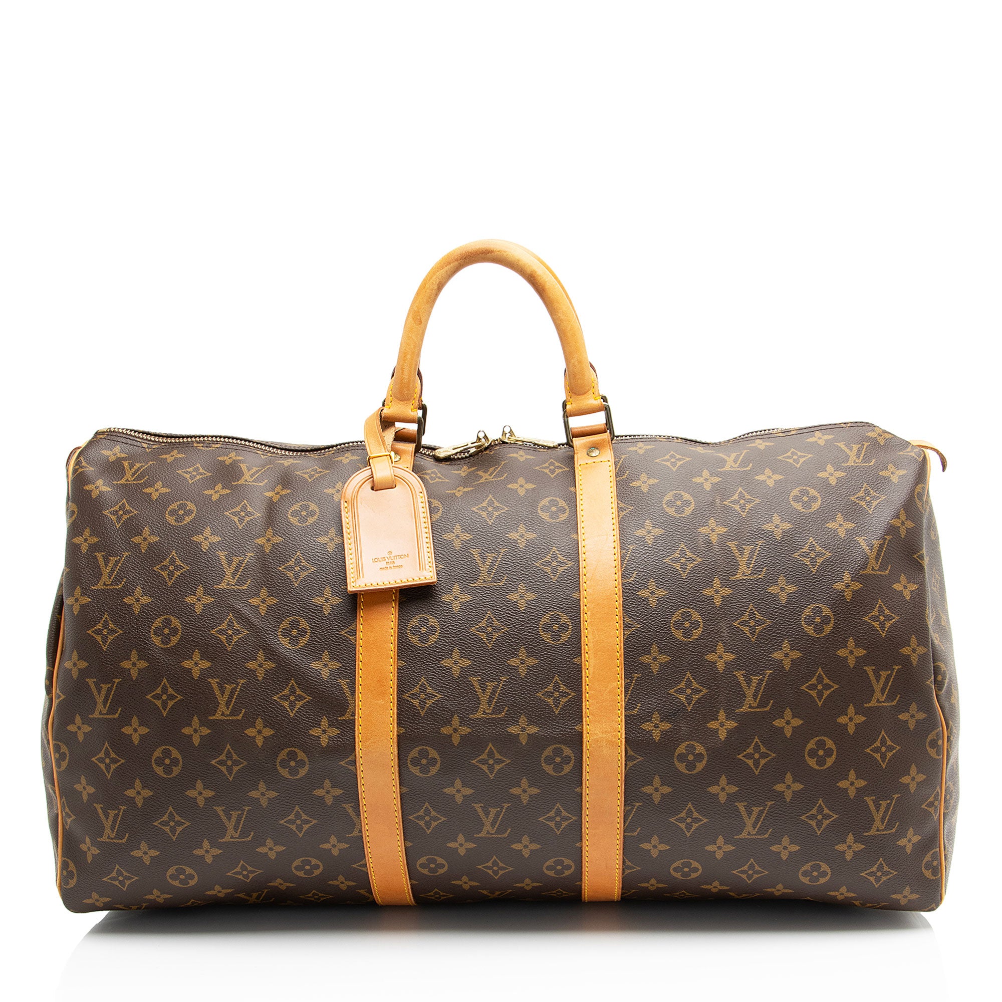 Louis Vuitton Vintage Monogram Canvas Keepall 55 Duffle