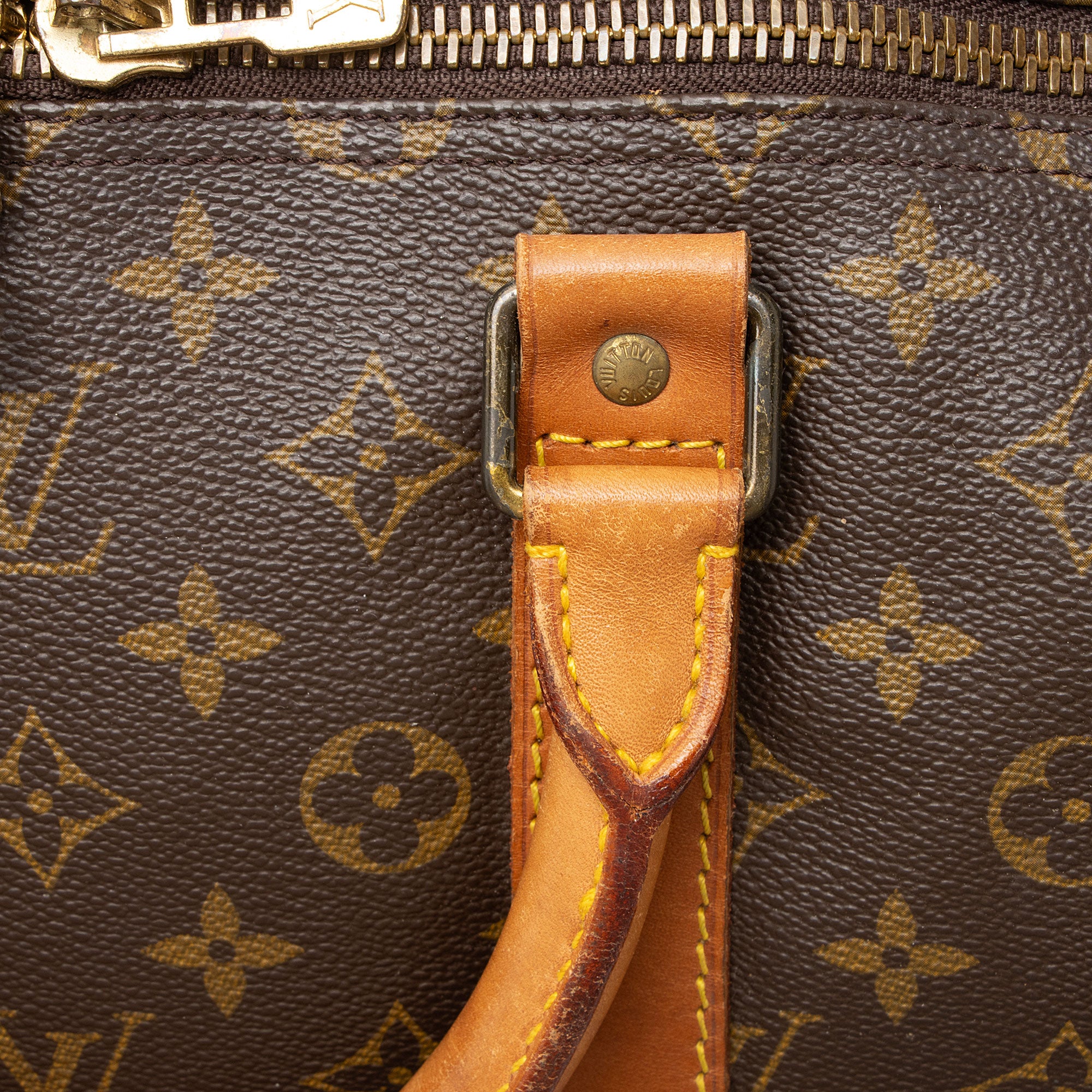 Louis Vuitton Vintage Monogram Canvas Keepall 55 Duffle