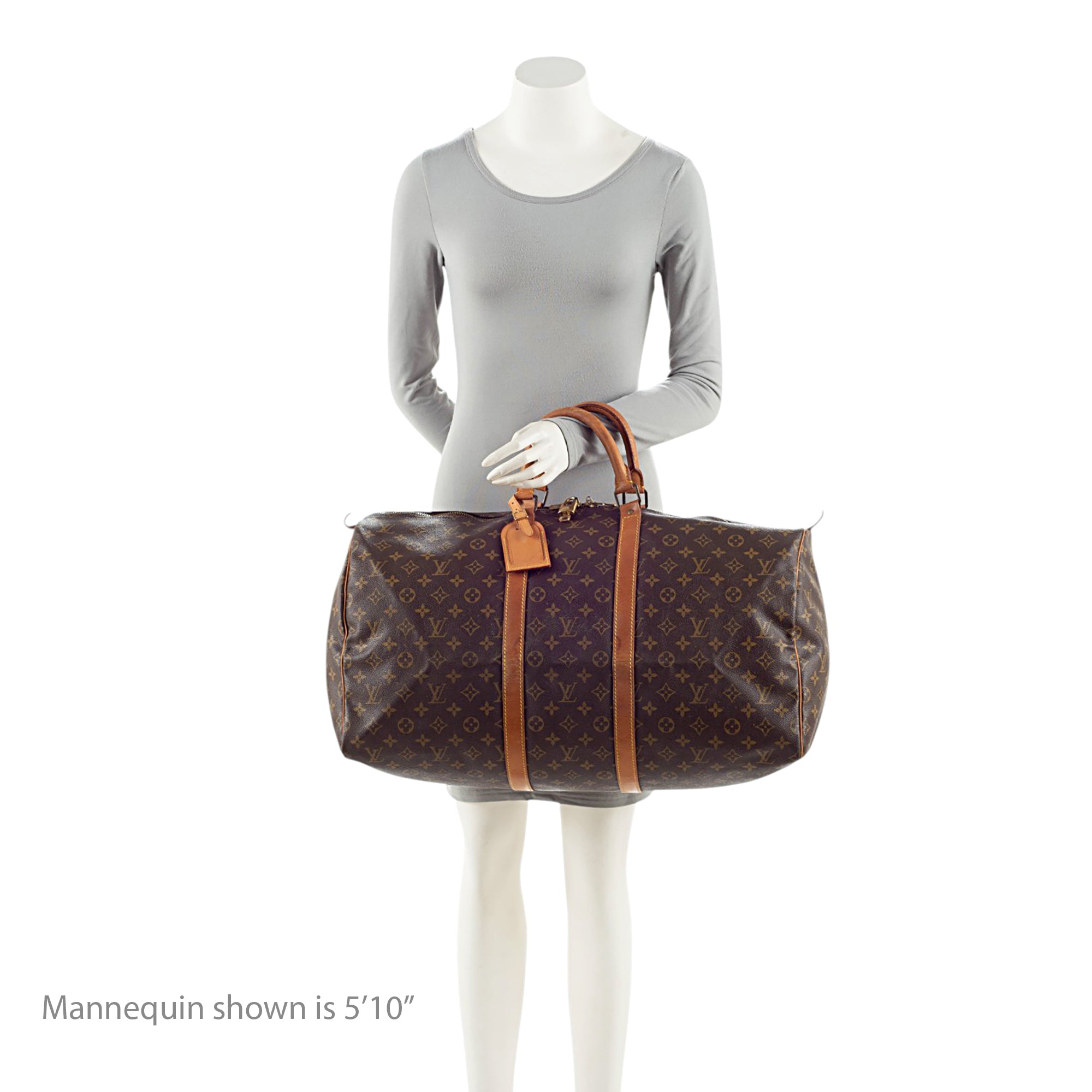 Louis Vuitton Vintage Monogram Canvas Keepall 55 Duffle