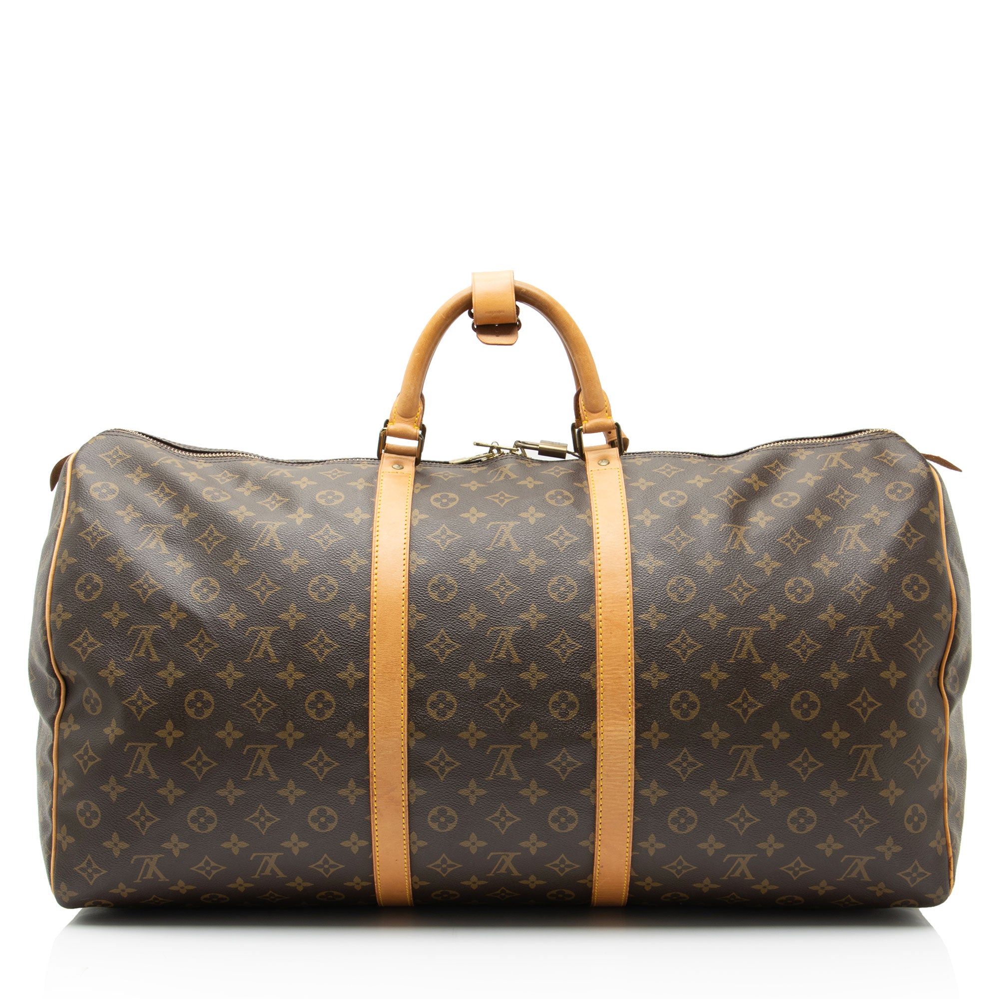 Louis Vuitton Vintage Monogram Canvas Keepall 60 Duffle