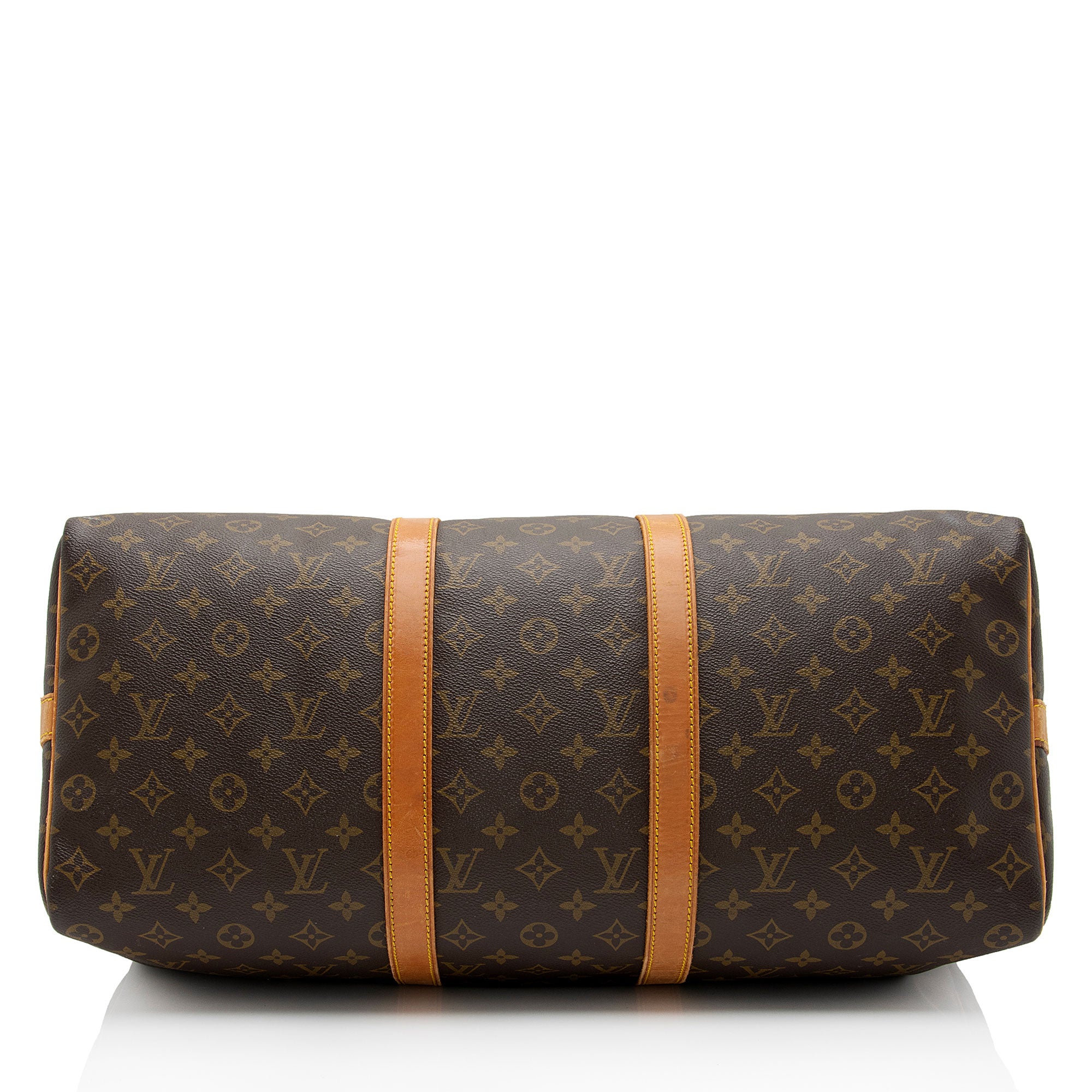 Louis Vuitton Vintage Monogram Canvas Keepall Bandouliere 50 Duffle Bag (SHF-MsNrAx)