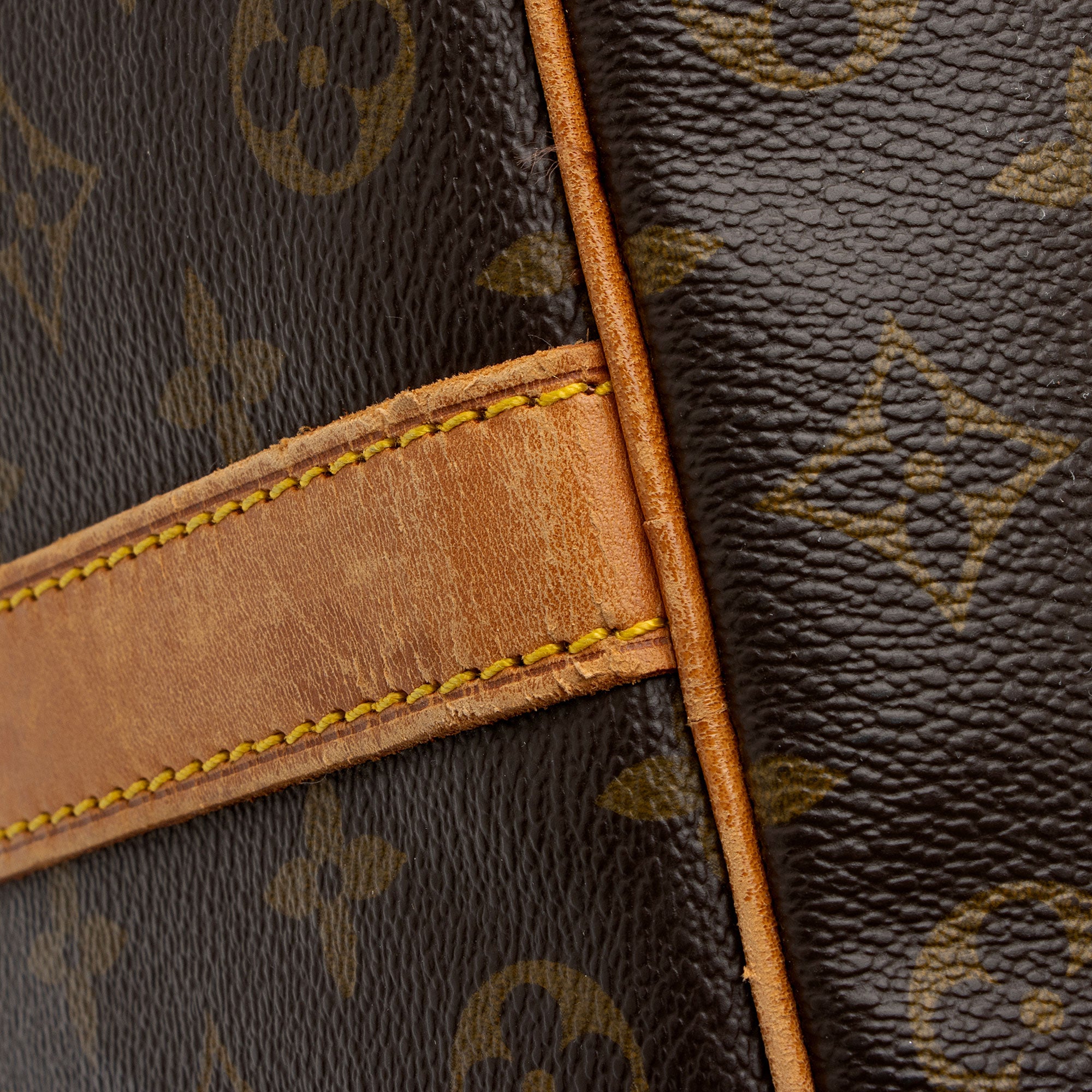 Louis Vuitton Vintage Monogram Canvas Keepall Bandouliere 50 Duffle Bag (SHF-MsNrAx)