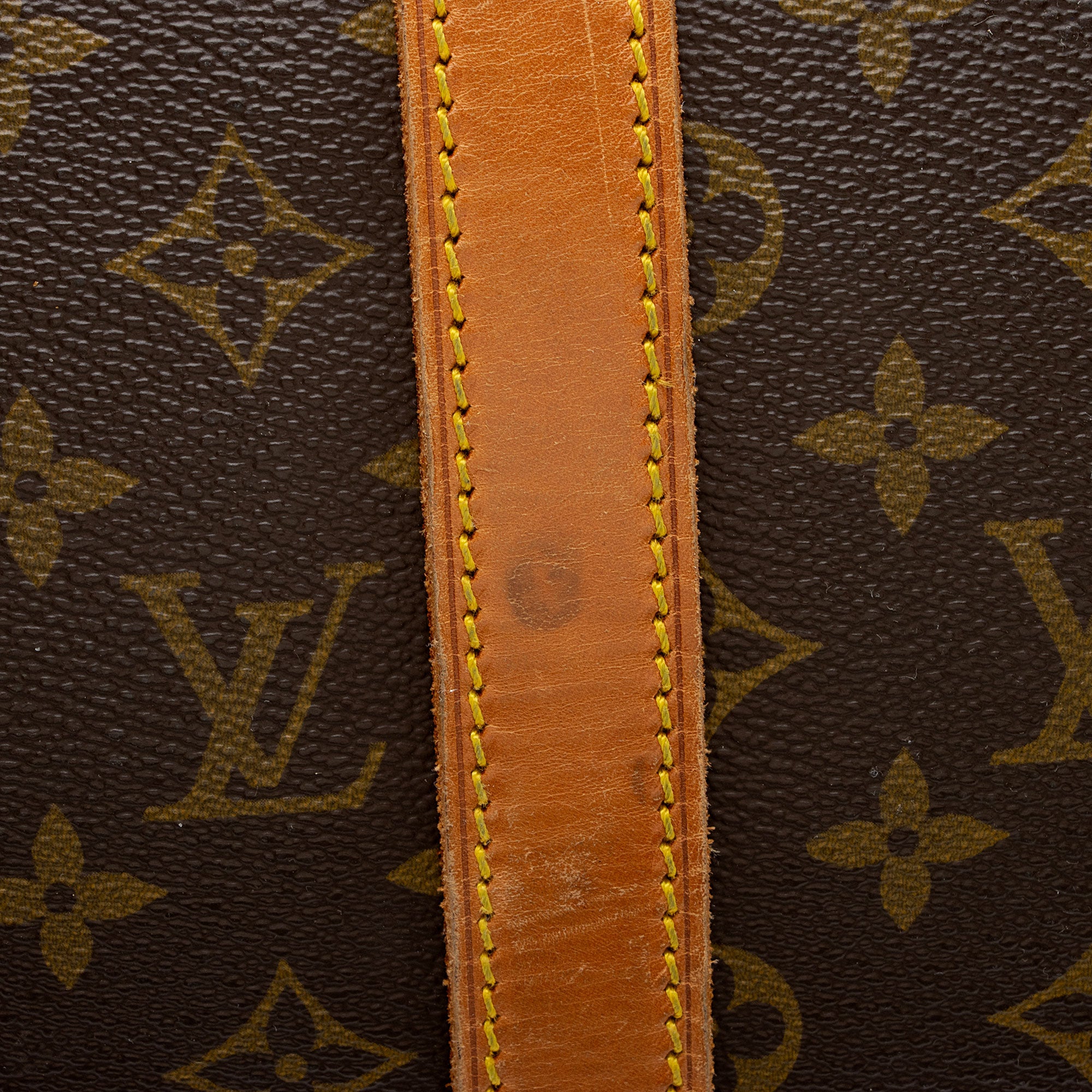 Louis Vuitton Vintage Monogram Canvas Keepall Bandouliere 50 Duffle Bag (SHF-MsNrAx)