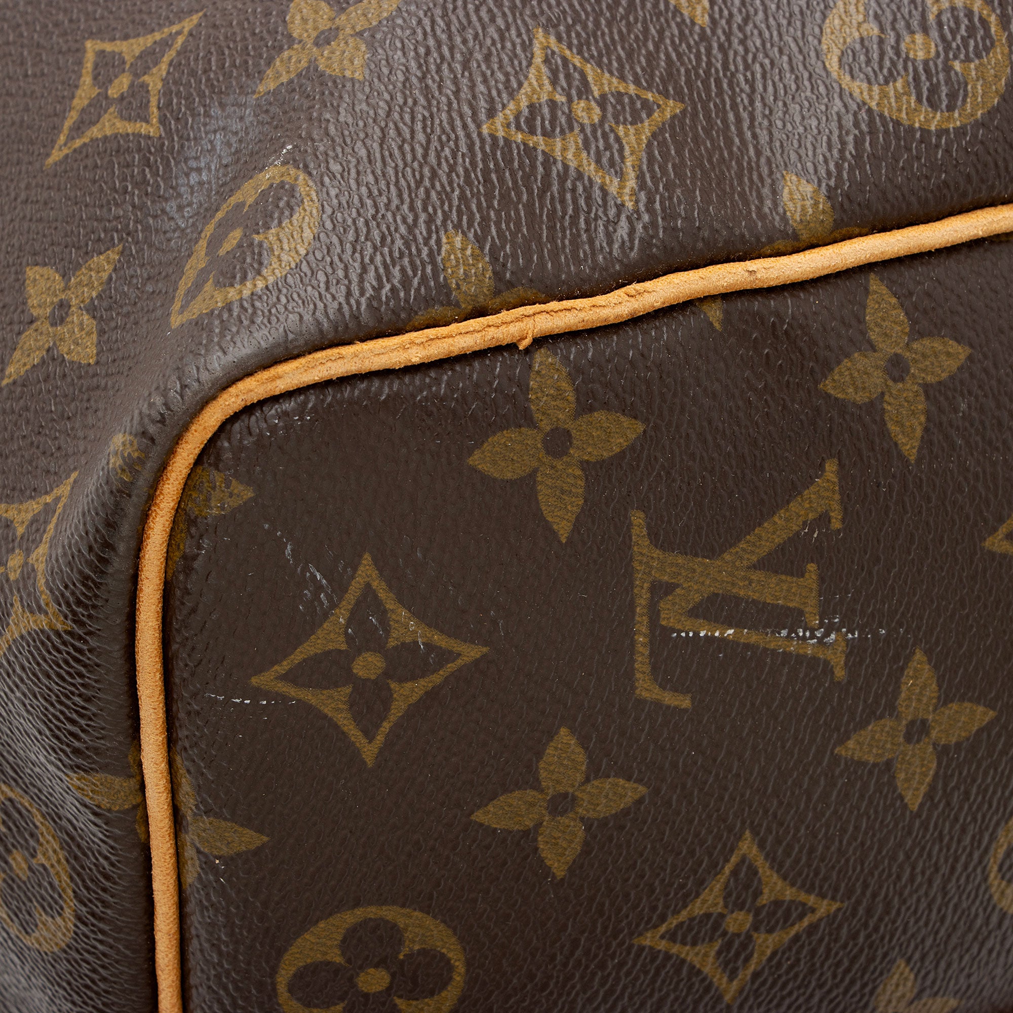 Louis Vuitton Vintage Monogram Canvas Keepall Bandouliere 50 Duffle Bag (SHF-MsNrAx)