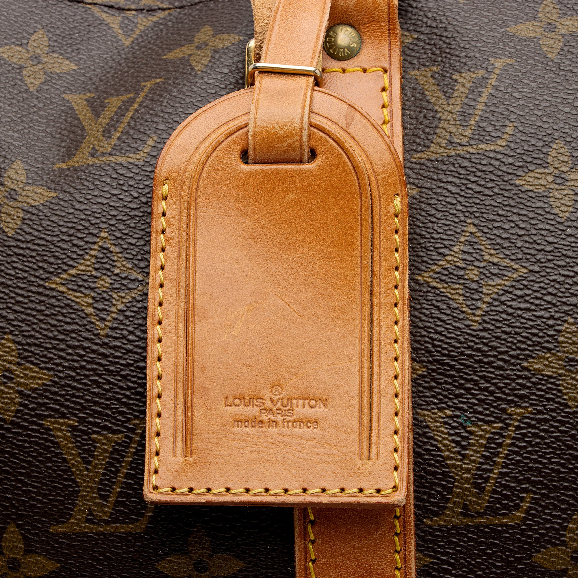 Louis Vuitton Vintage Monogram Canvas Keepall Bandouliere 50 Duffle Bag (SHF-MsNrAx)