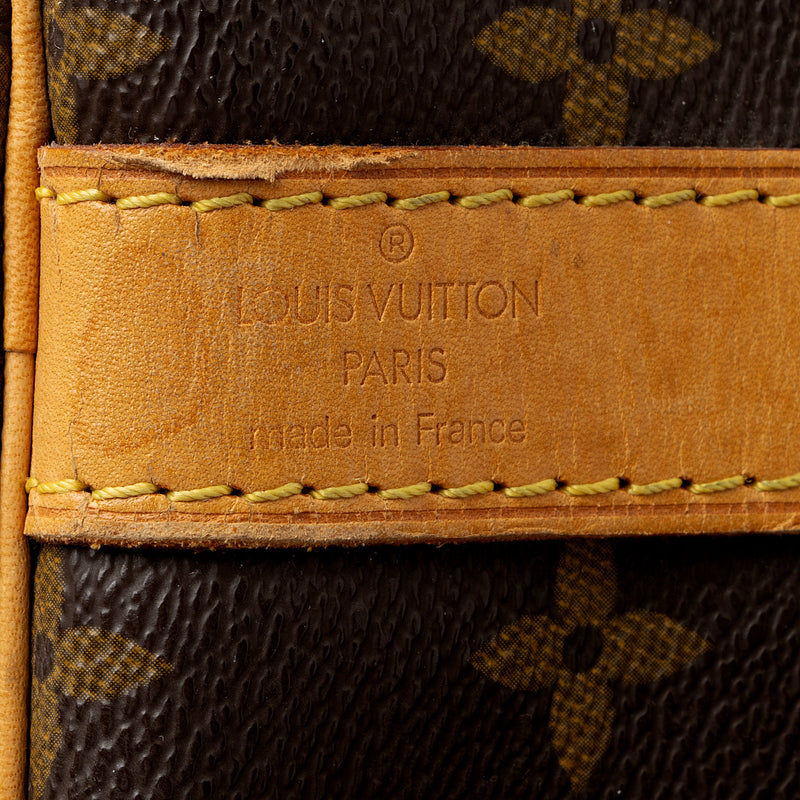 Louis Vuitton Vintage Monogram Canvas Keepall Bandouliere 50 Duffle Bag (SHF-rd0wWP)