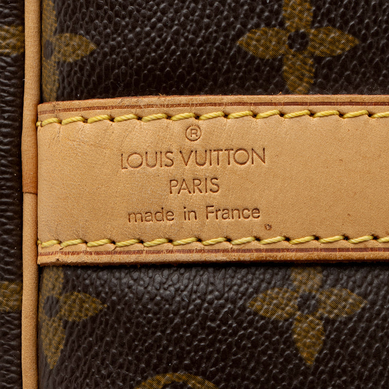 Louis Vuitton Vintage Monogram Canvas Keepall Bandouliere 50 Duffle Bag (SHF-s1qS6I)