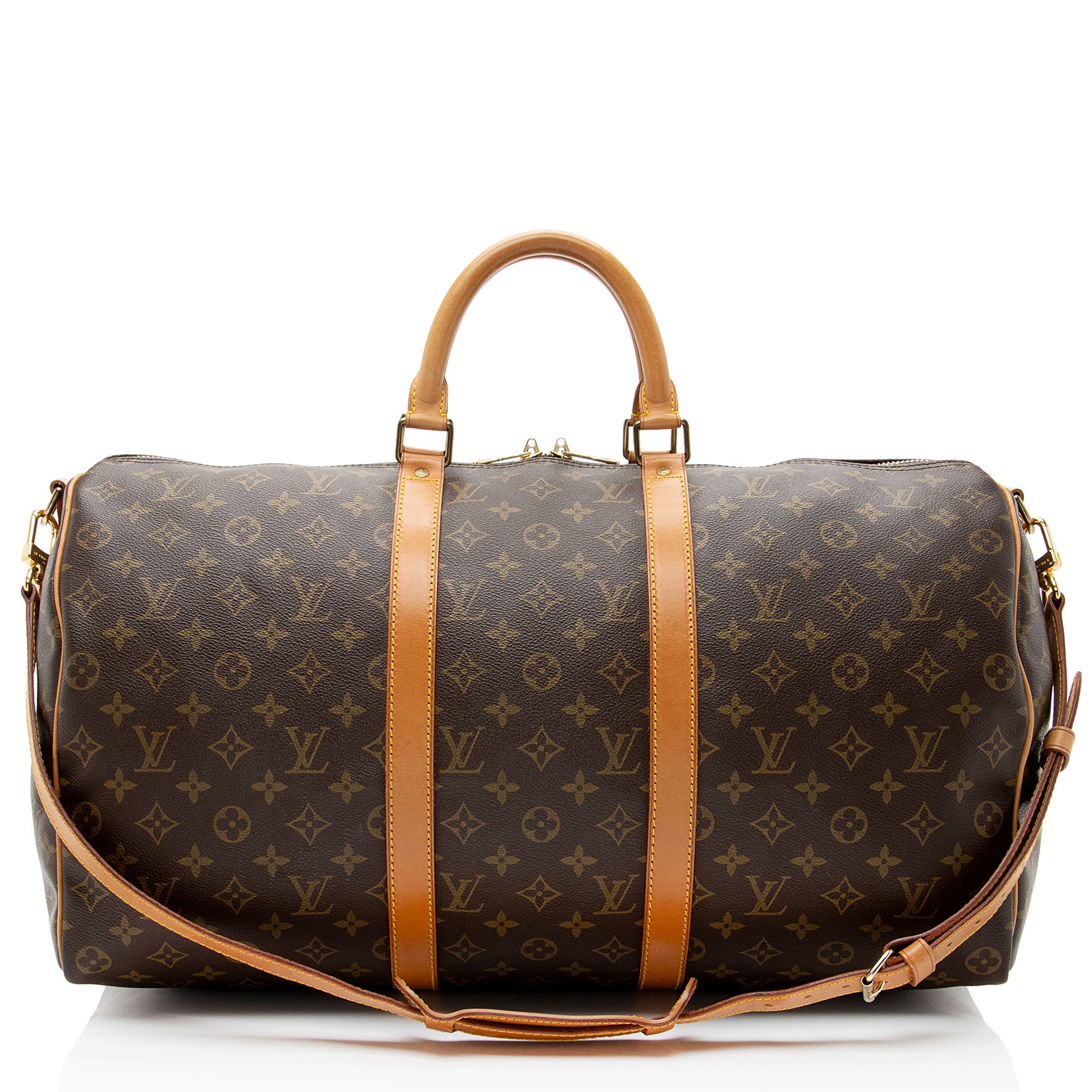 Louis Vuitton Vintage Monogram Canvas Keepall Bandouliere 50 Duffle