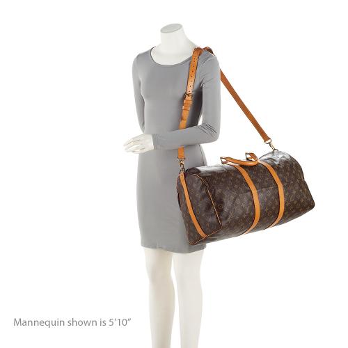 Louis Vuitton Vintage Monogram Canvas Keepall Bandouliere 50 Duffle