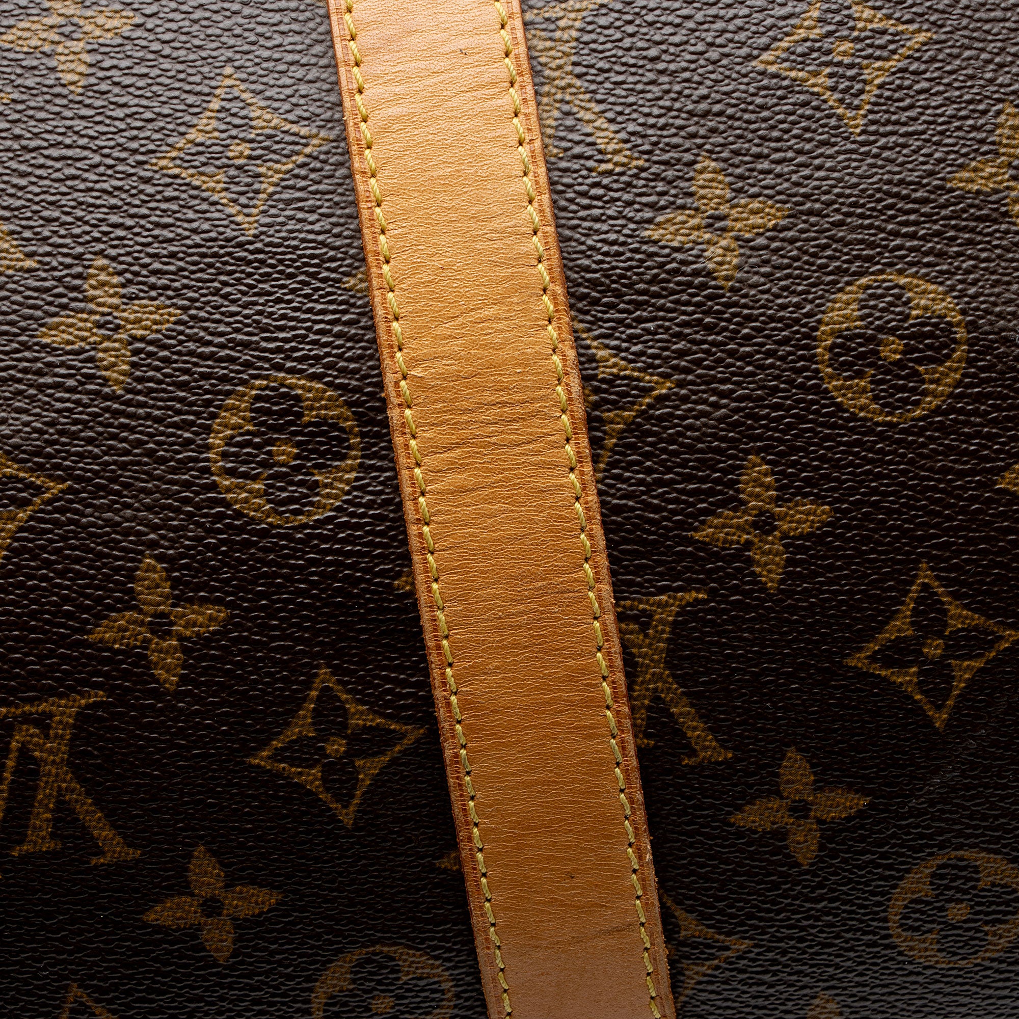 Louis Vuitton Vintage Monogram Canvas Keepall Bandouliere 55 Duffle