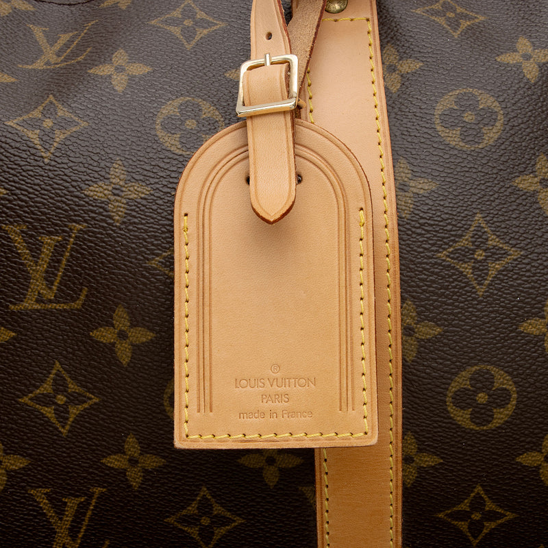 Louis Vuitton Monogram Keepall Bandouliere 60 Boston Duffle Bag with S –  Bagriculture