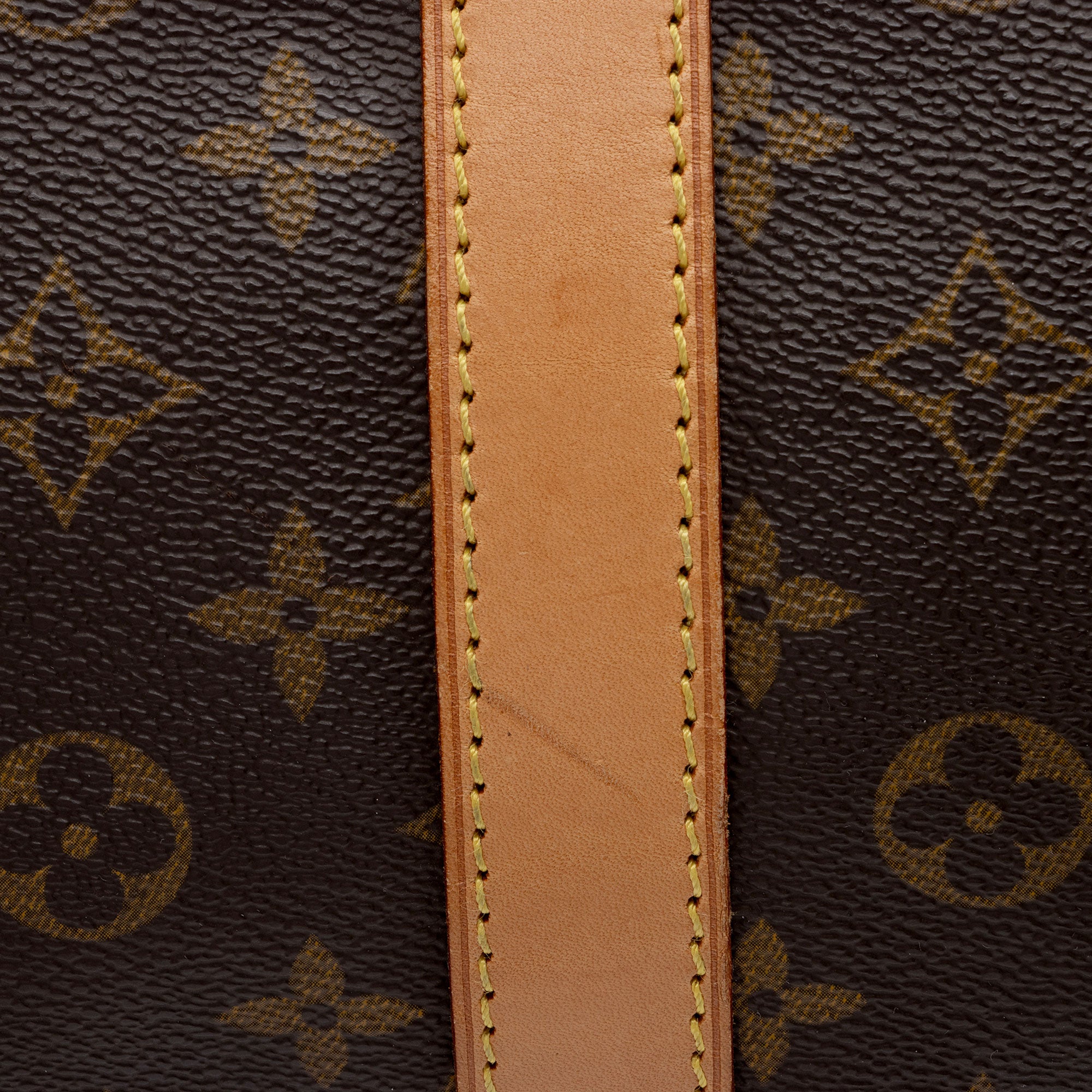 Louis Vuitton Vintage Monogram Canvas Keepall Bandouliere 60 Duffle Bag (SHF-1obcrO)