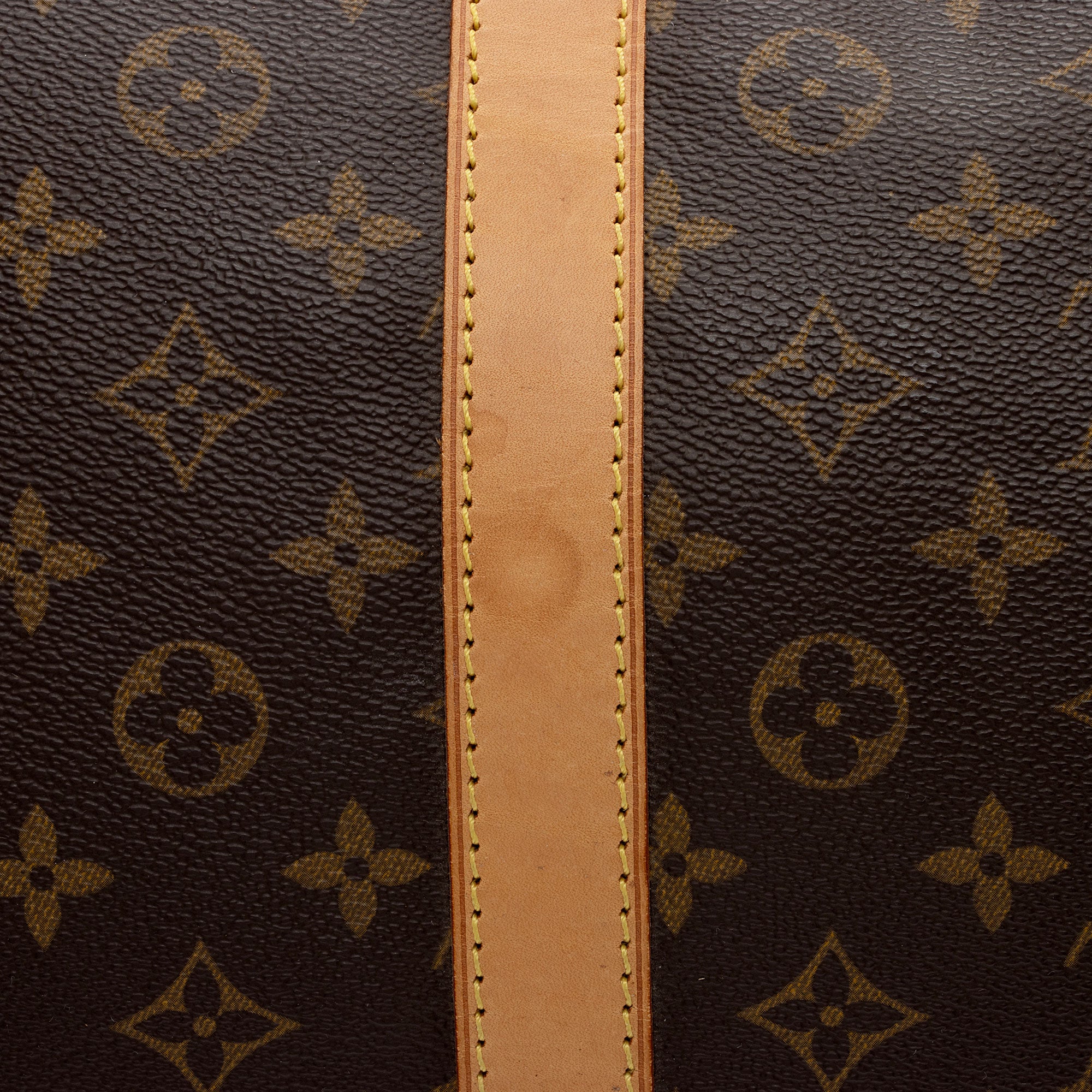 Louis Vuitton Vintage Monogram Canvas Keepall Bandouliere 60 Duffle Bag (SHF-1obcrO)