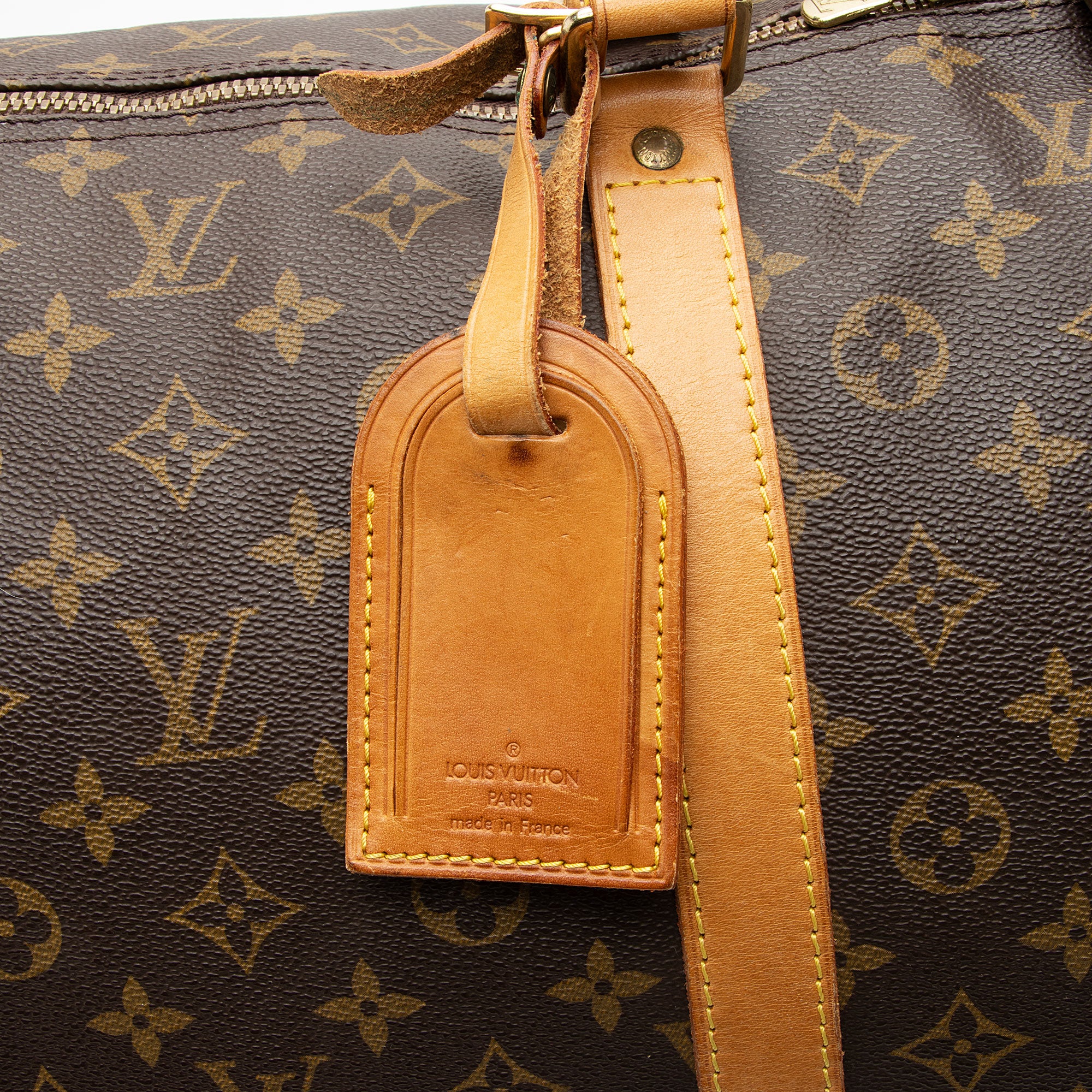 Louis Vuitton Vintage Monogram Canvas Keepall Bandouliere 60 Duffle