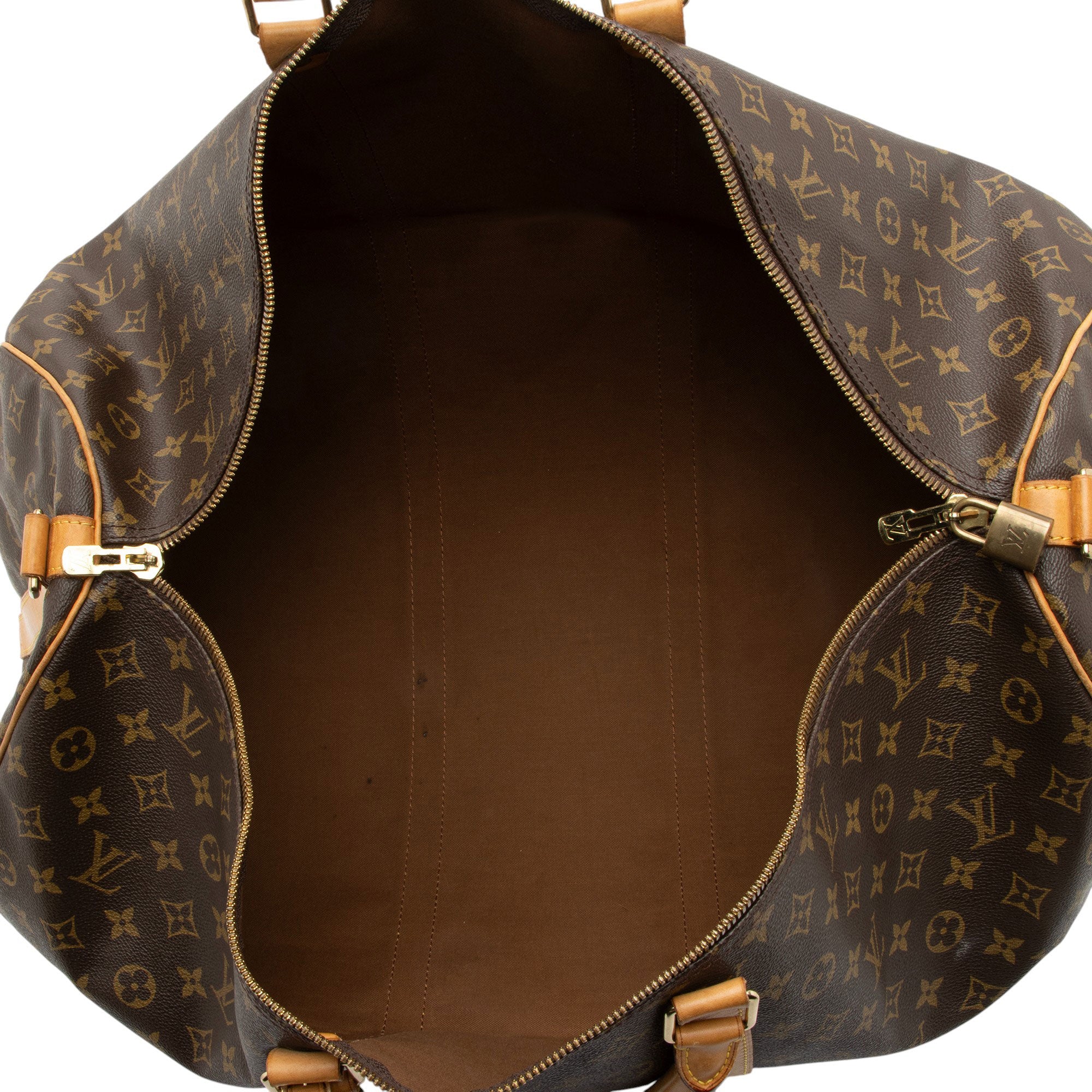 Louis Vuitton Vintage Monogram Canvas Keepall Bandouliere 60 Duffle
