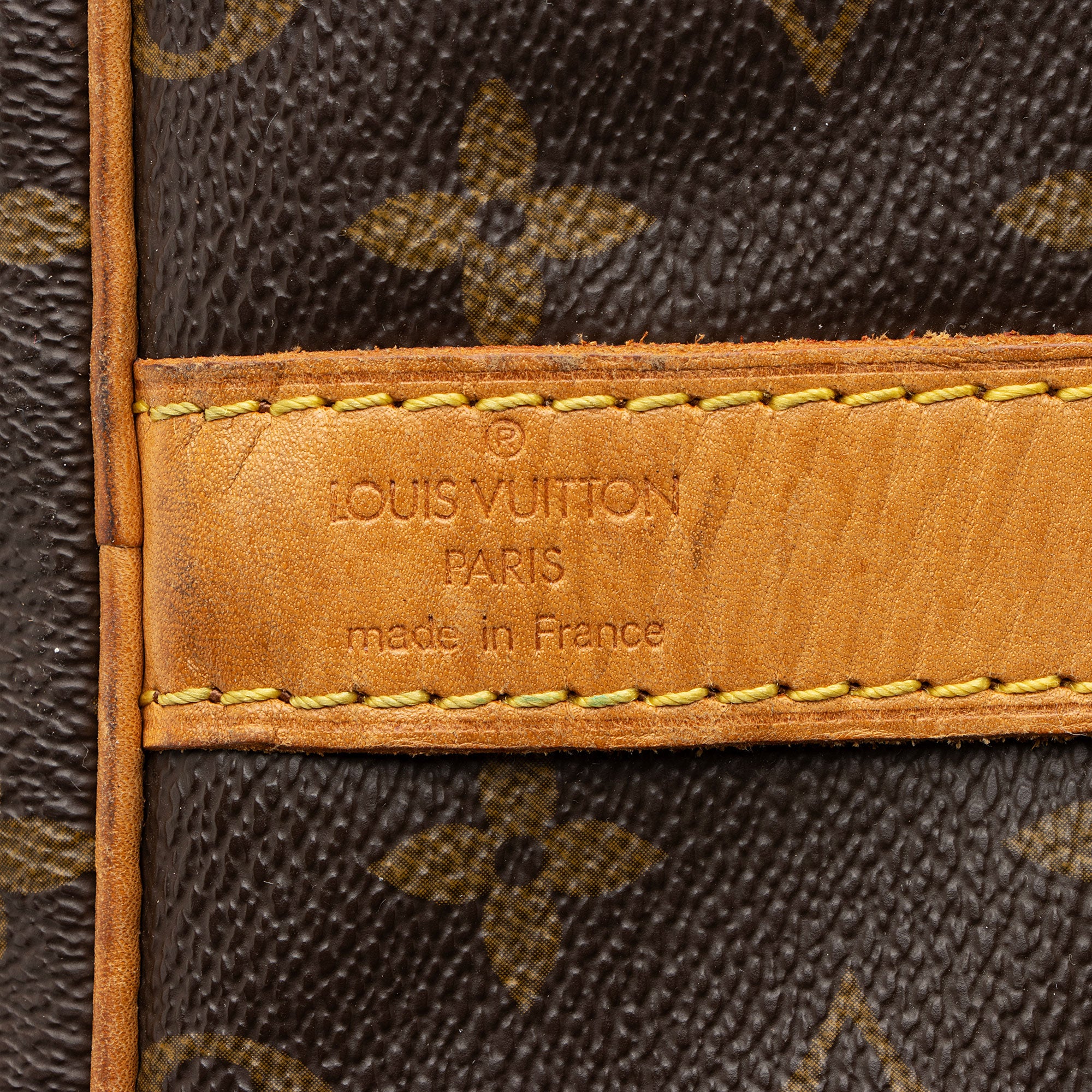 Louis Vuitton Vintage Monogram Canvas Keepall Bandouliere 60 Duffle