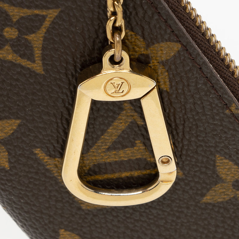 Louis Vuitton Monogram Canvas Key Pouch (SHF-23432) – LuxeDH