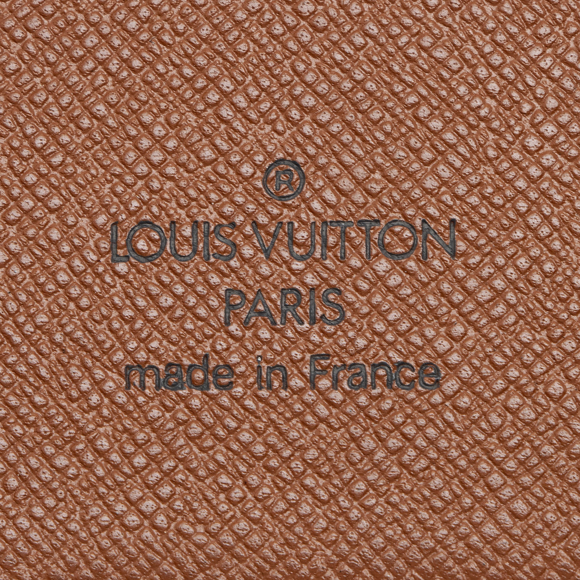 Louis Vuitton Vintage Monogram Canvas Large Ring Agenda Cover