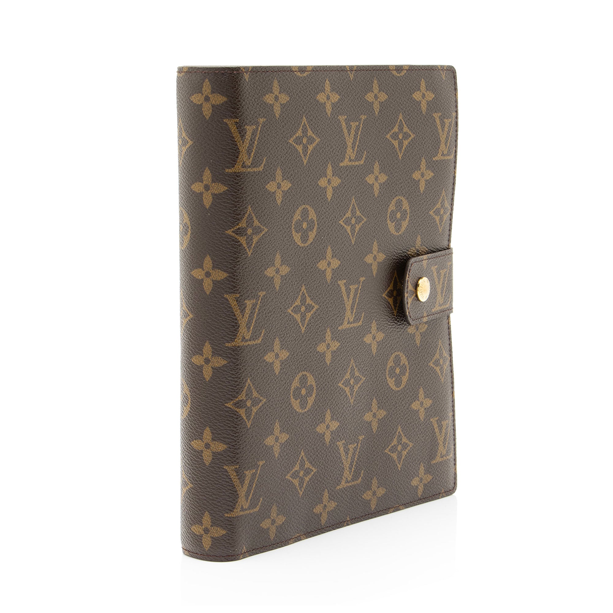 Louis Vuitton Vintage Monogram Canvas Large Ring Agenda Cover