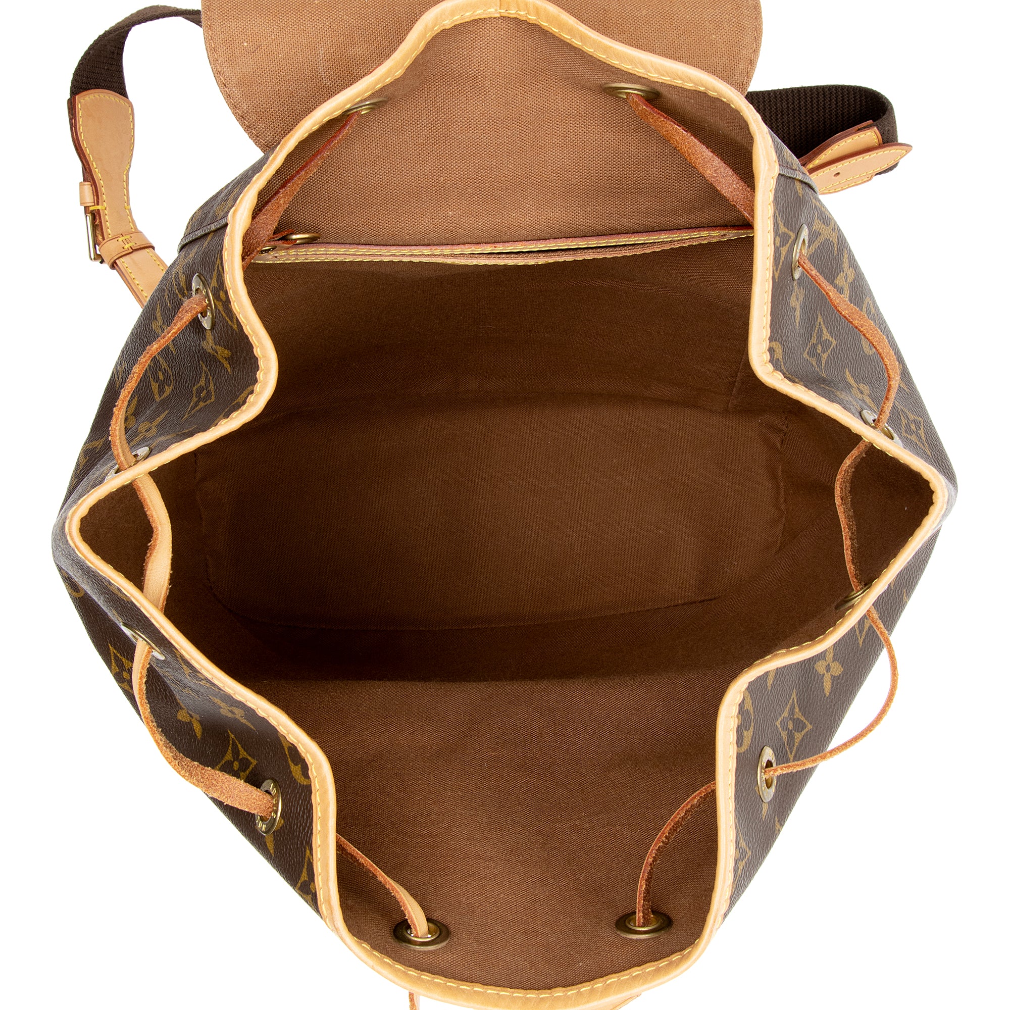 Louis Vuitton Vintage Monogram Canvas Montsouris GM Backpack (SHF-8bZl8J)